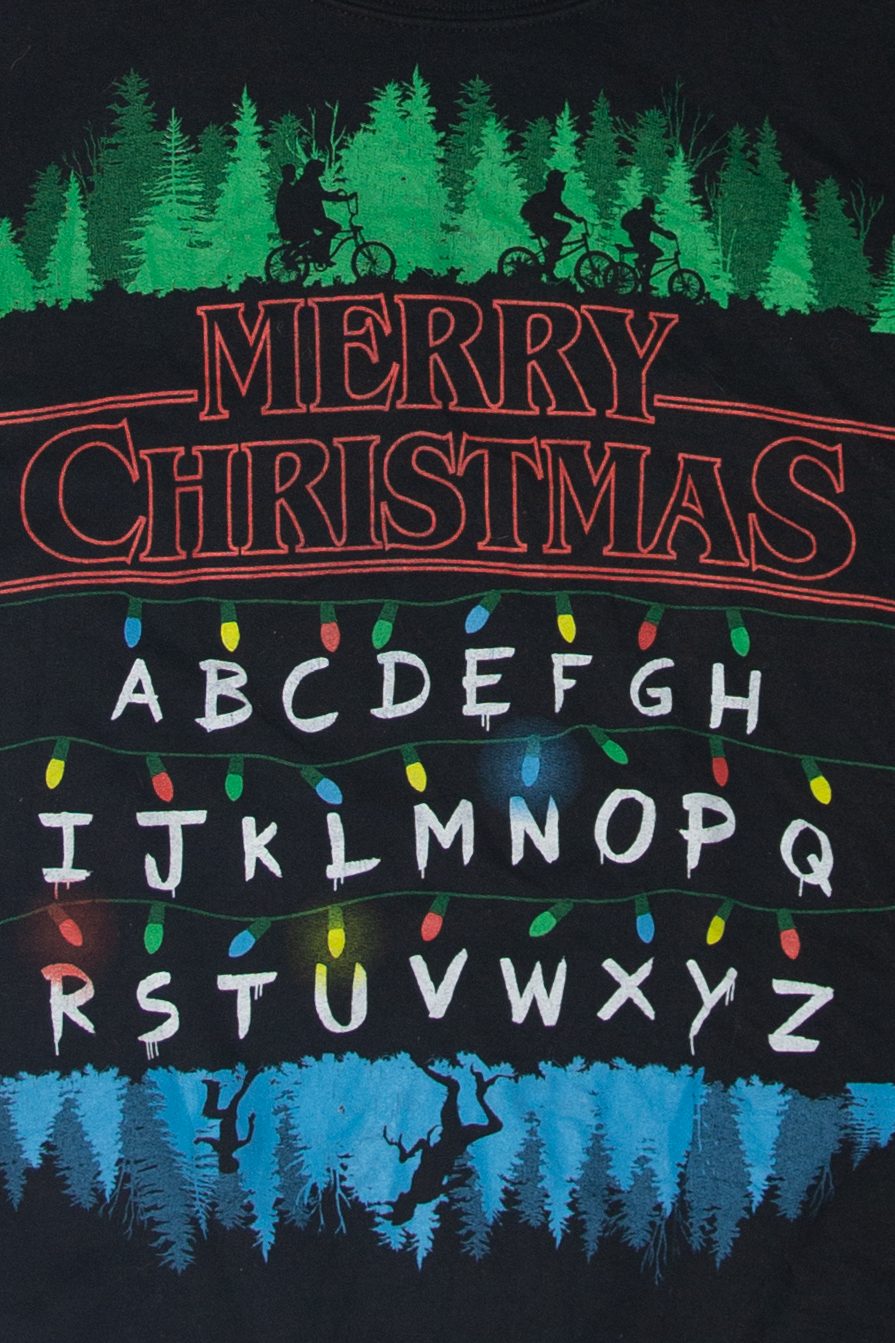 Modern Stranger Things Ugly Christmas Sweater