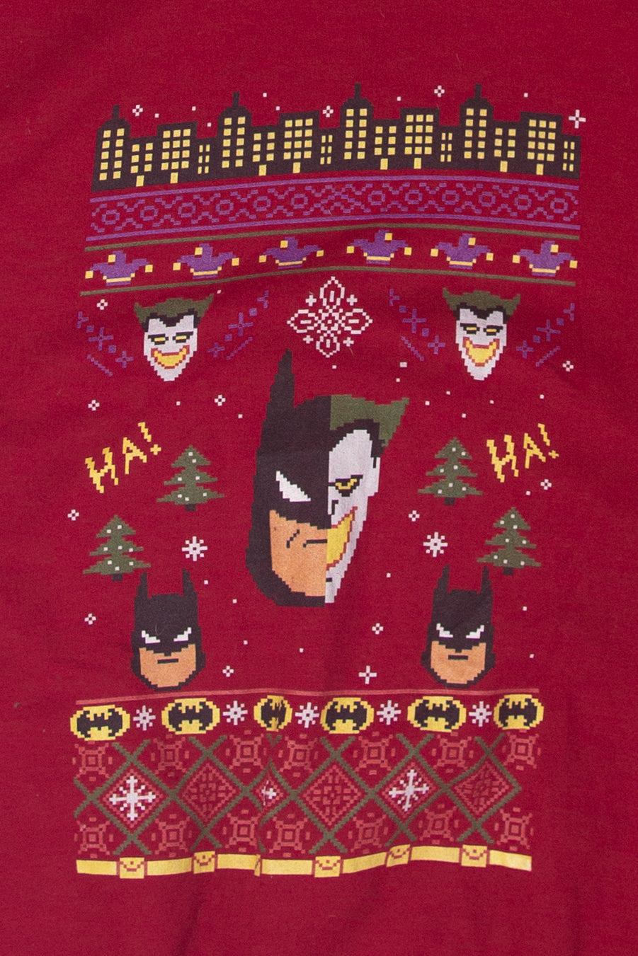 Modern Batman Ugly Christmas Sweatshirt