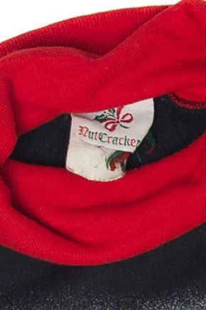 Vintage Cats Building Snowman Ugly Christmas Sweatshirts (1990s)