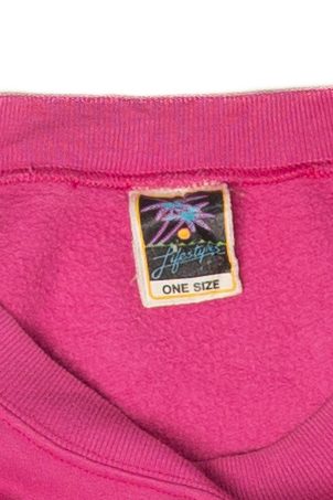 Vintage Lifestyle Pink Ugly Christmas Sweatshirts (1990s)