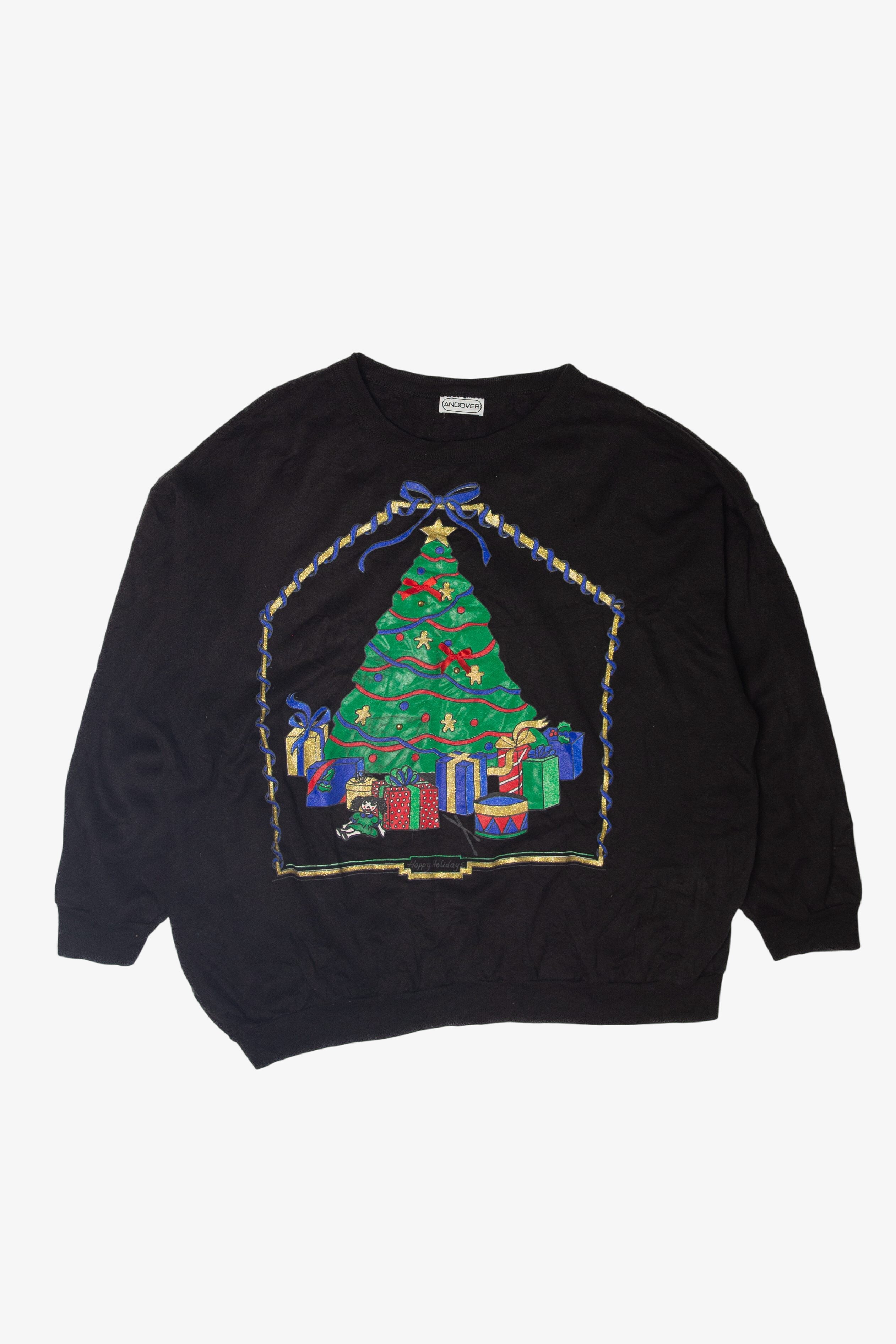 Vintage Andover Ugly Christmas Sweatshirts (1990s)