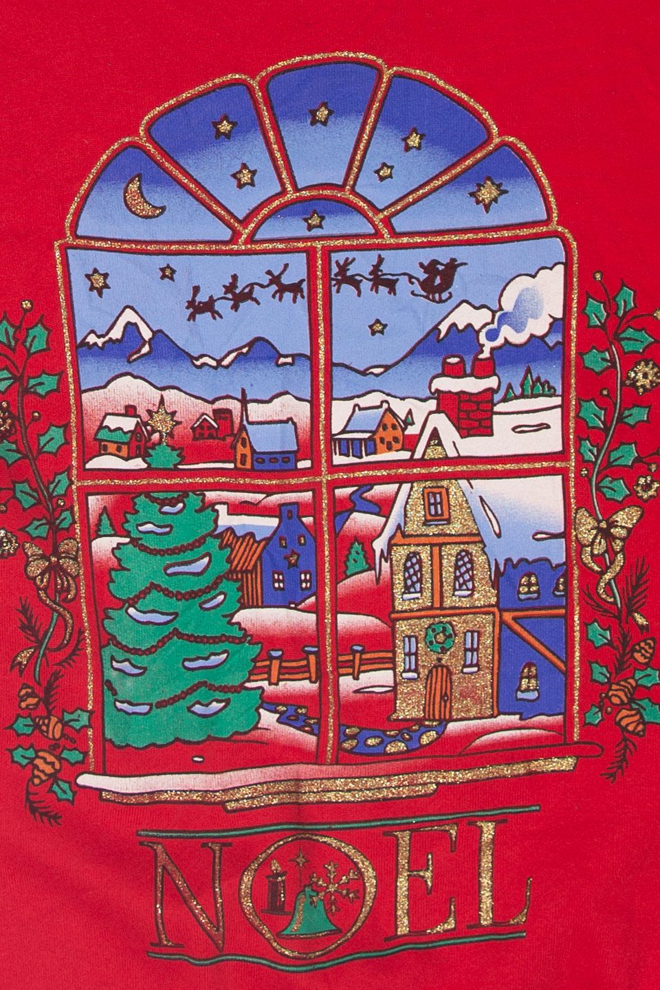 Vintage Noel Ugly Christmas Sweatshirts (1990s)