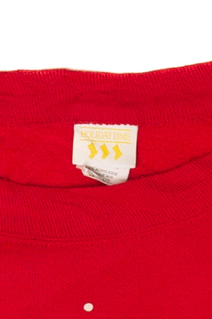 Vintage Kitties Ugly Christmas Sweatshirts (1980s)