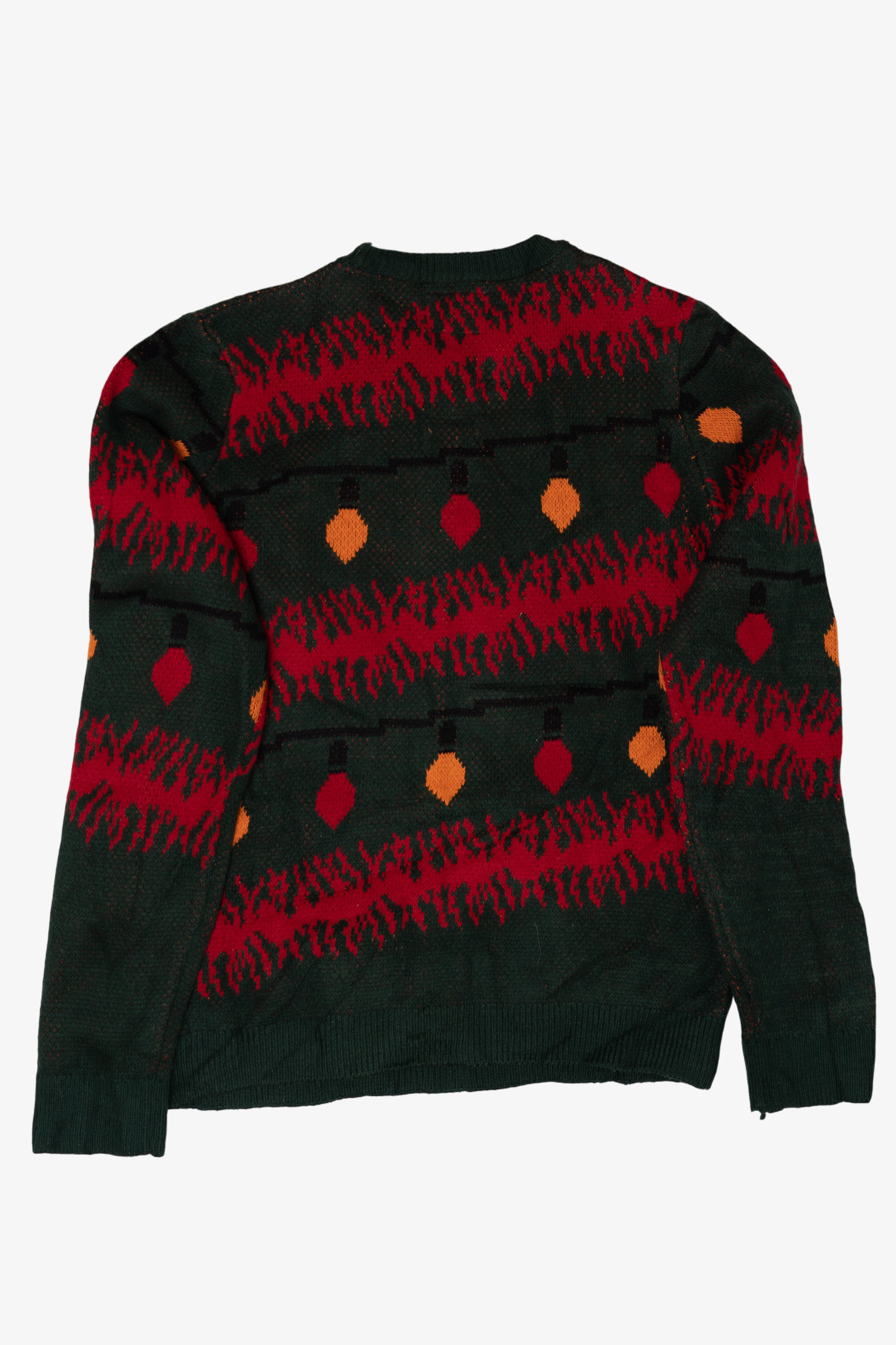Vintage Christmas Lights Ugly Christmas Pullovers (2010s)