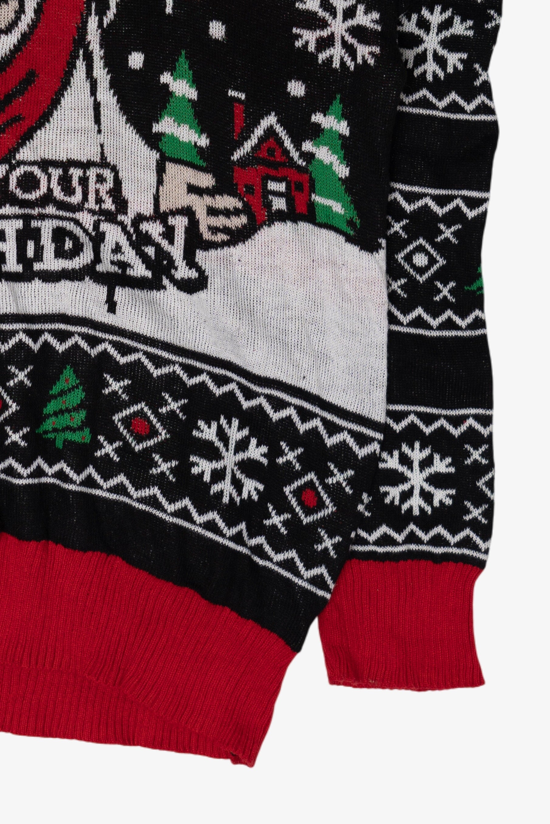 Vintage "Go Jesus It's Your Birthday" Ugly Christmas Pullovers (2010s)