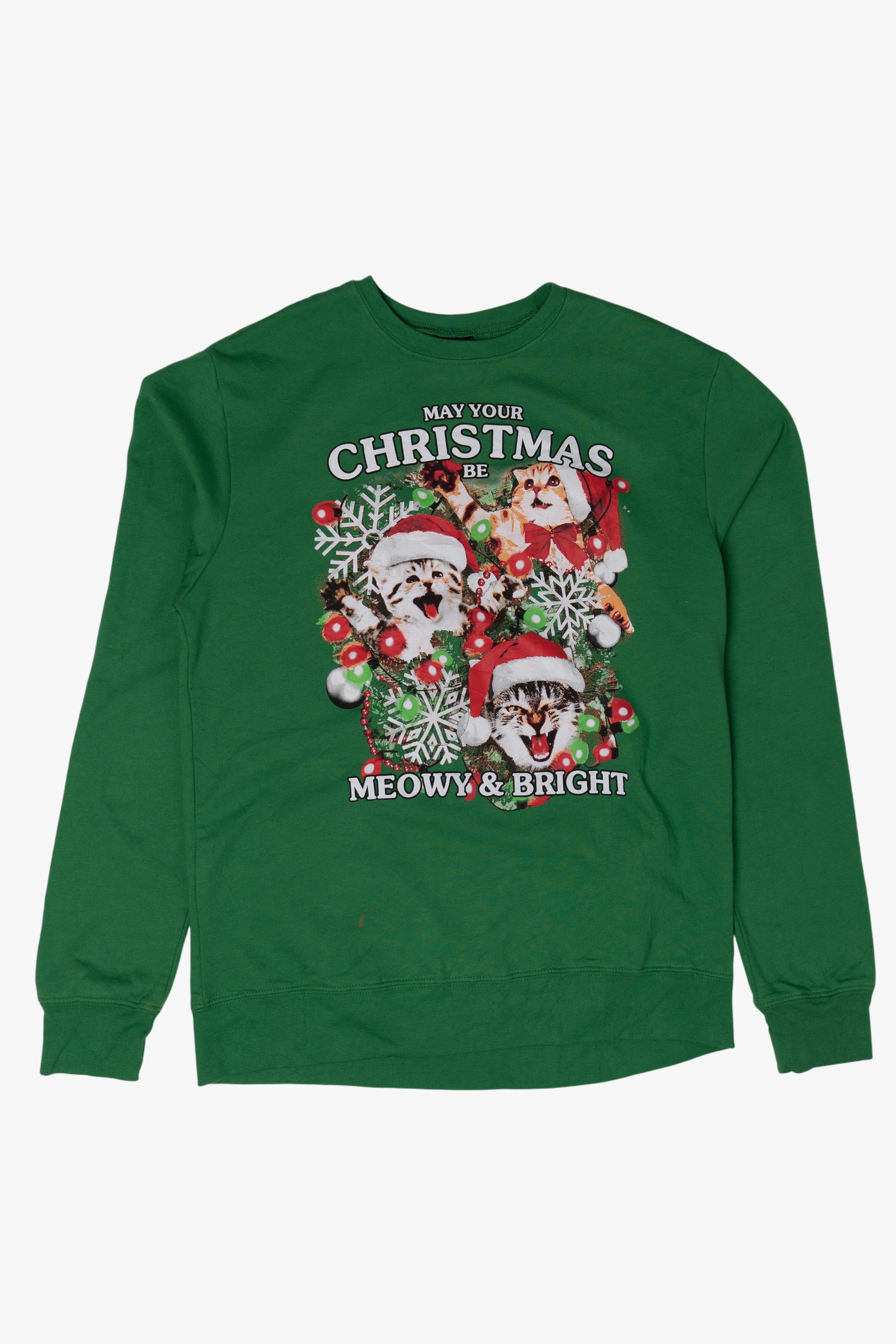 Modern "Meowy And Bright" Ugly Christmas Sweaters (2010s)