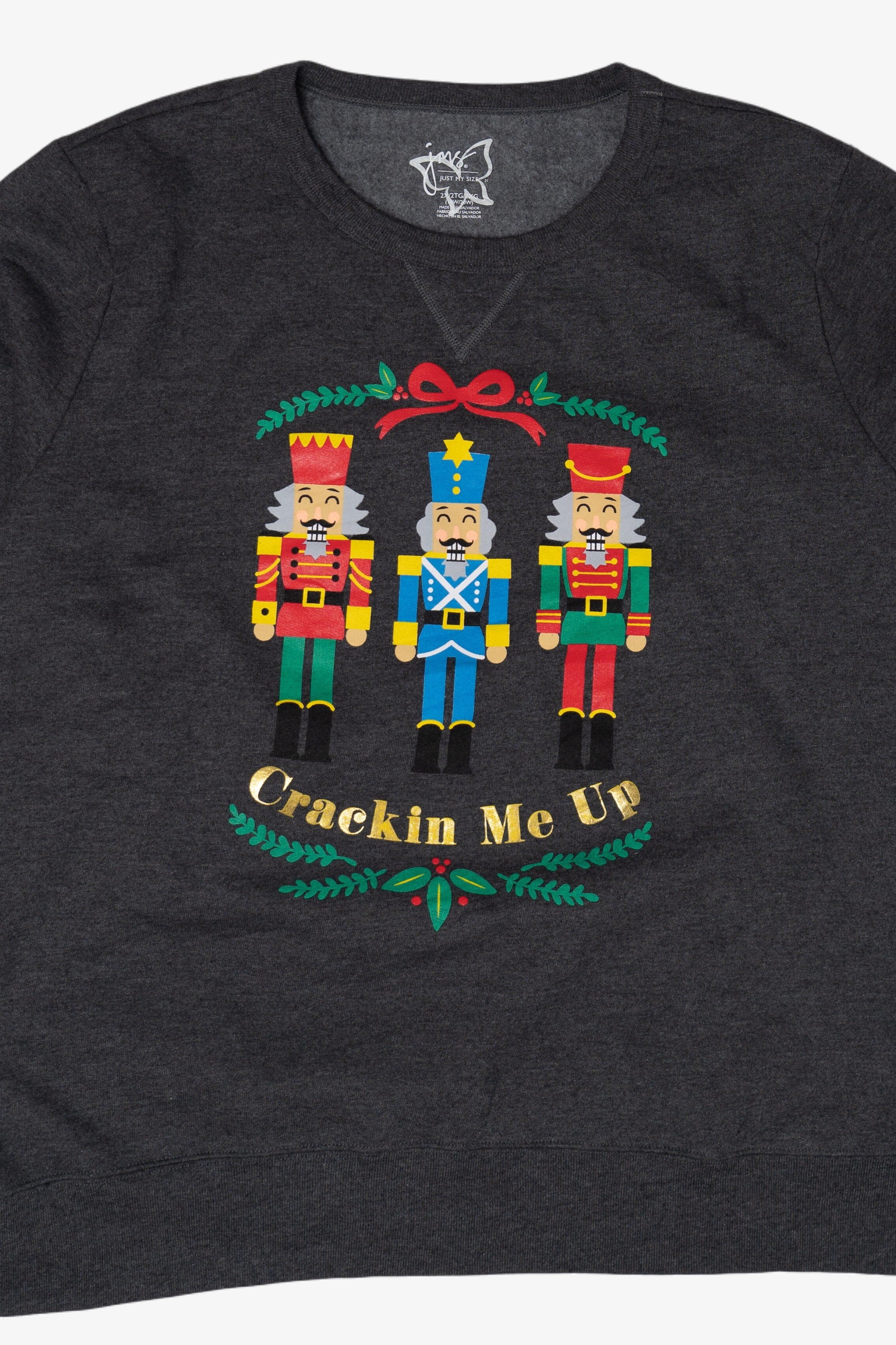 Modern "Crackin Me Up" Ugly Christmas Sweatshirts (2010s)