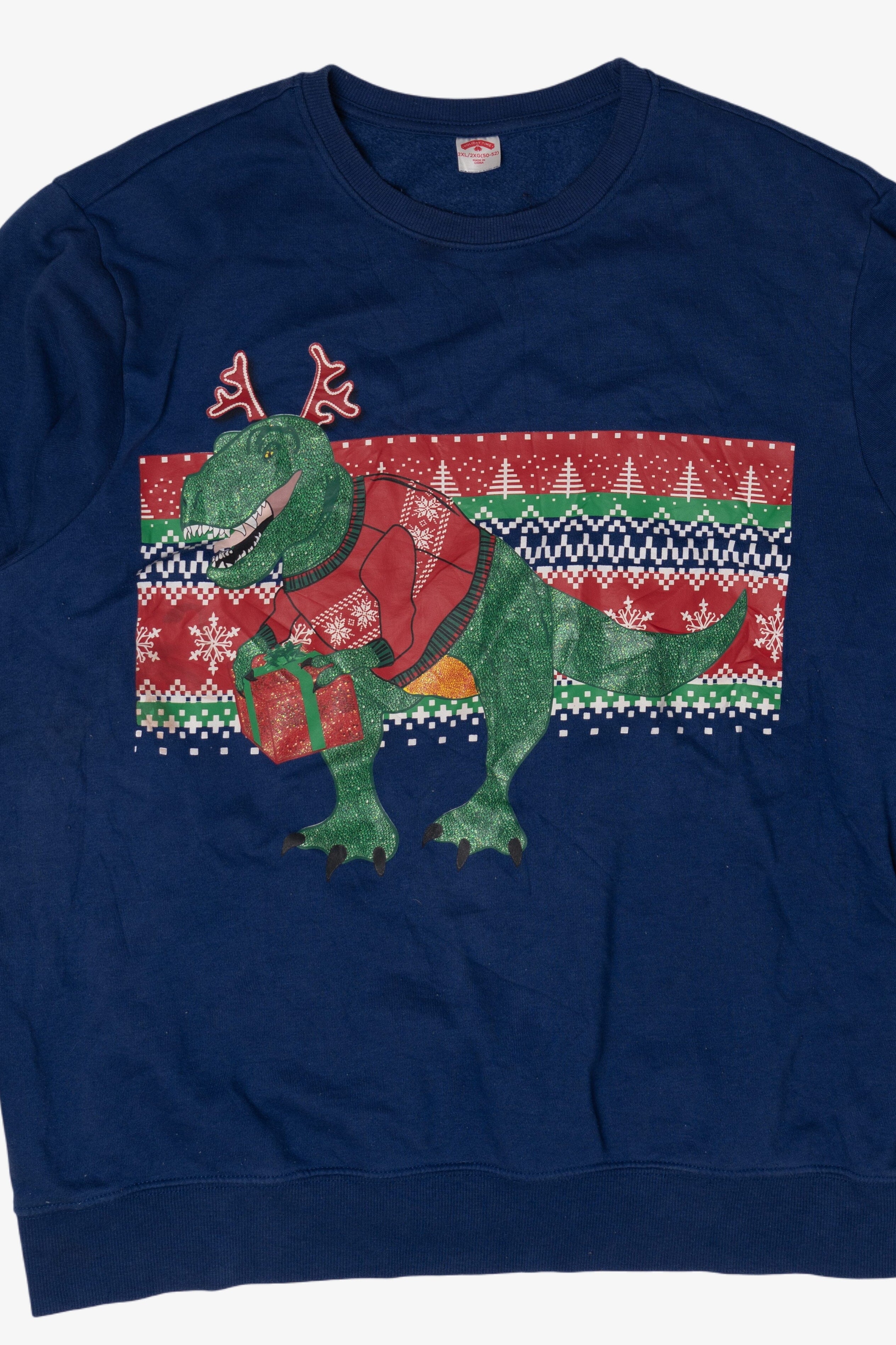 Modern Dinosaur Ugly Christmas Sweatshirts (2010s)