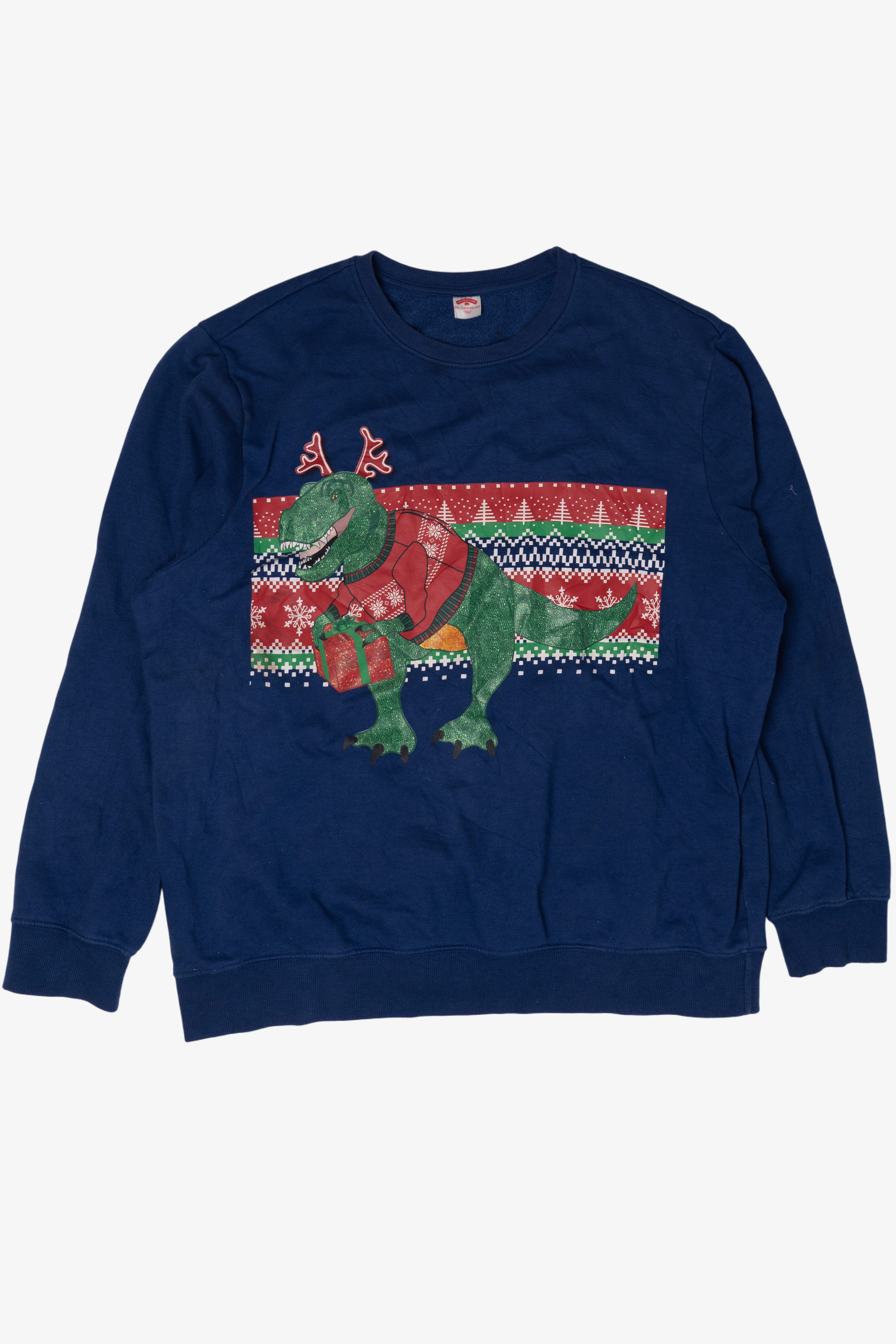 Modern Dinosaur Ugly Christmas Sweatshirts (2010s)