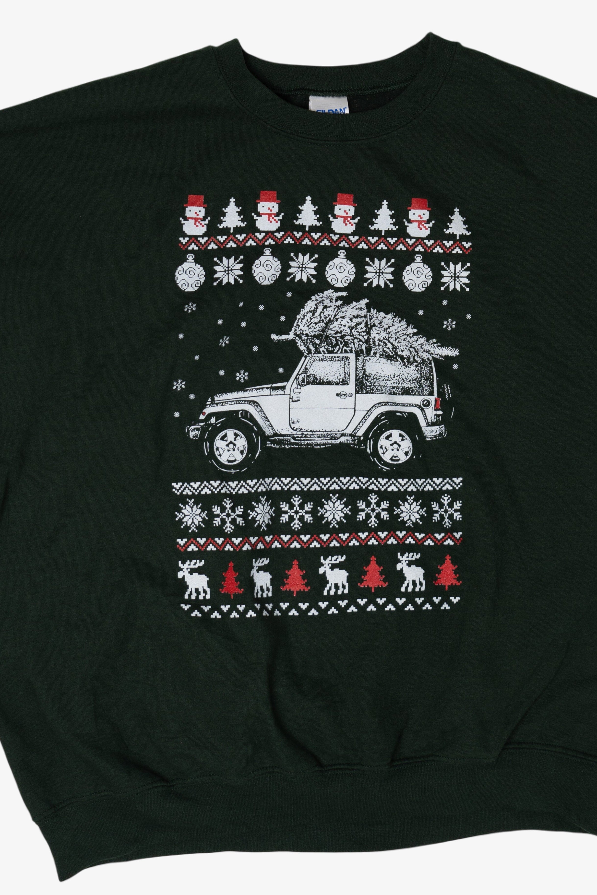Modern Truck Ugly Christmas Sweatshirts (2010s)