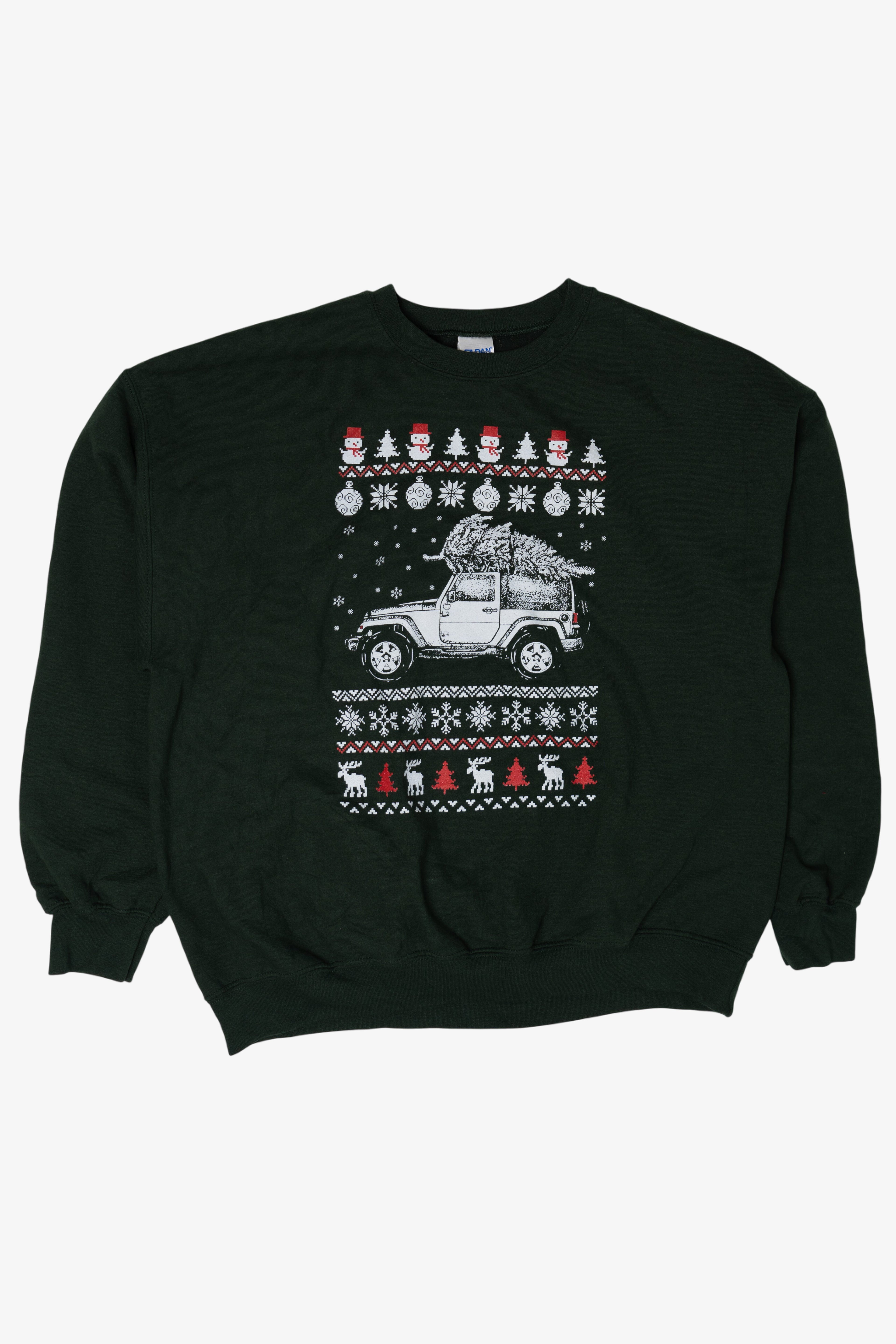 Modern Truck Ugly Christmas Sweatshirts (2010s)