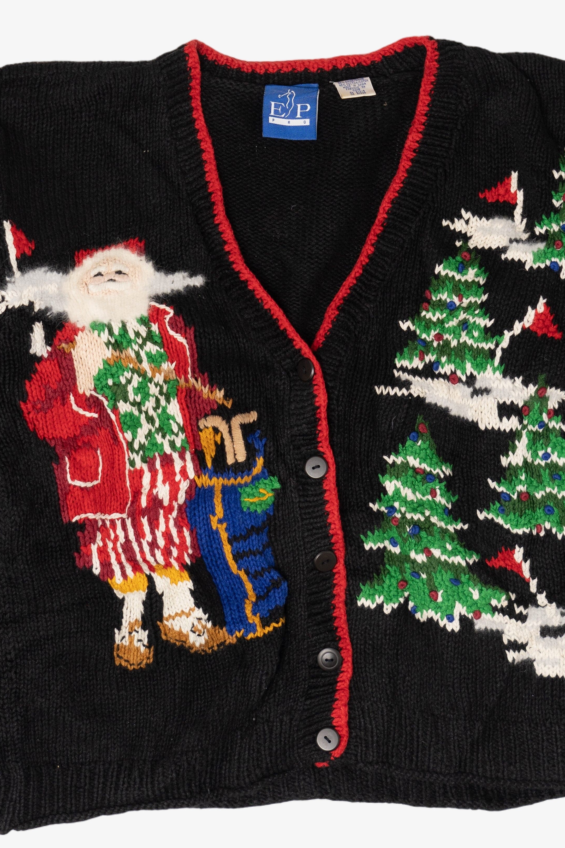 Vintage Ugly Christmas Cardigans (1990s)