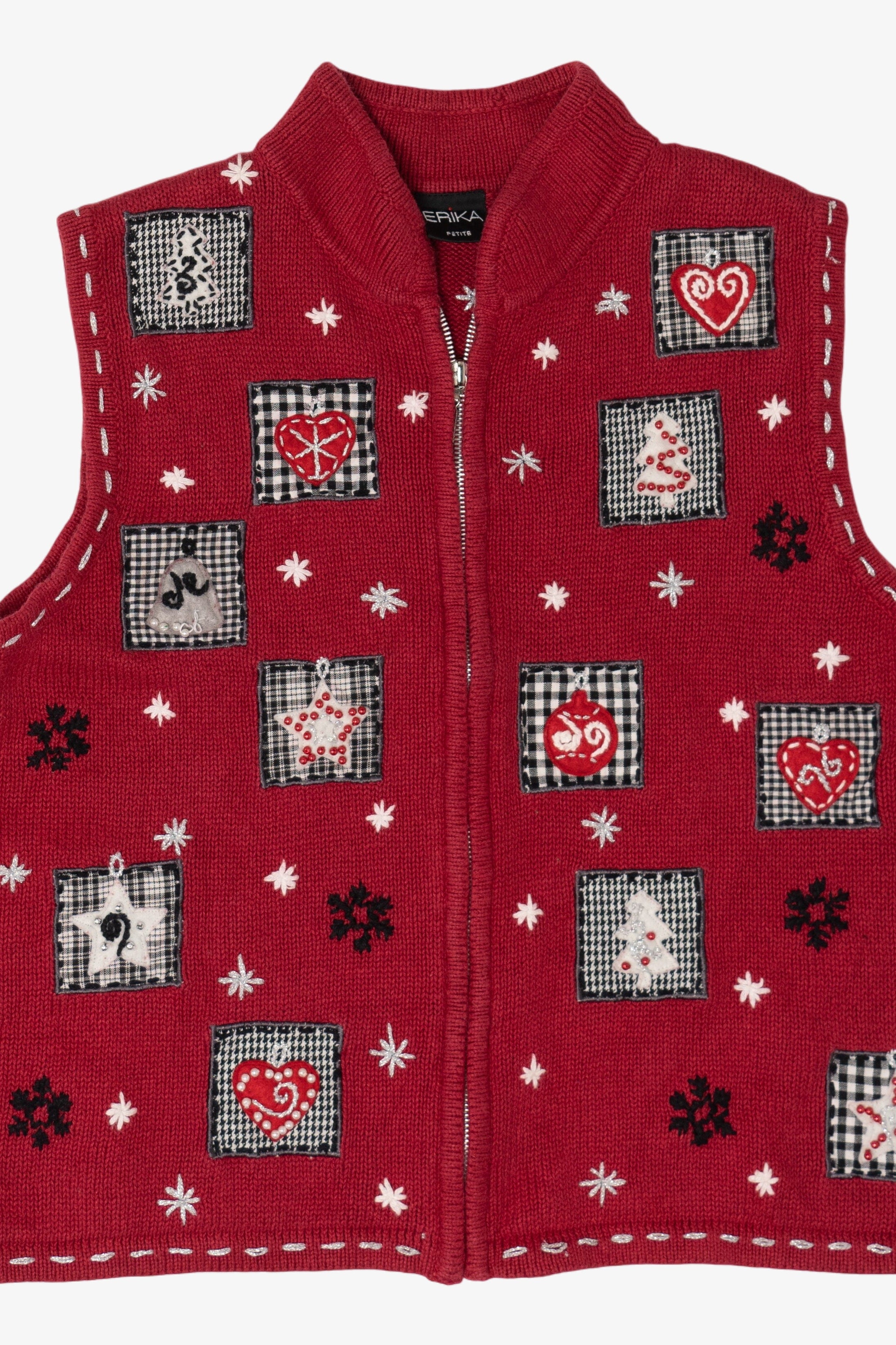 Vintage Erika Ugly Christmas Vest (2000s)