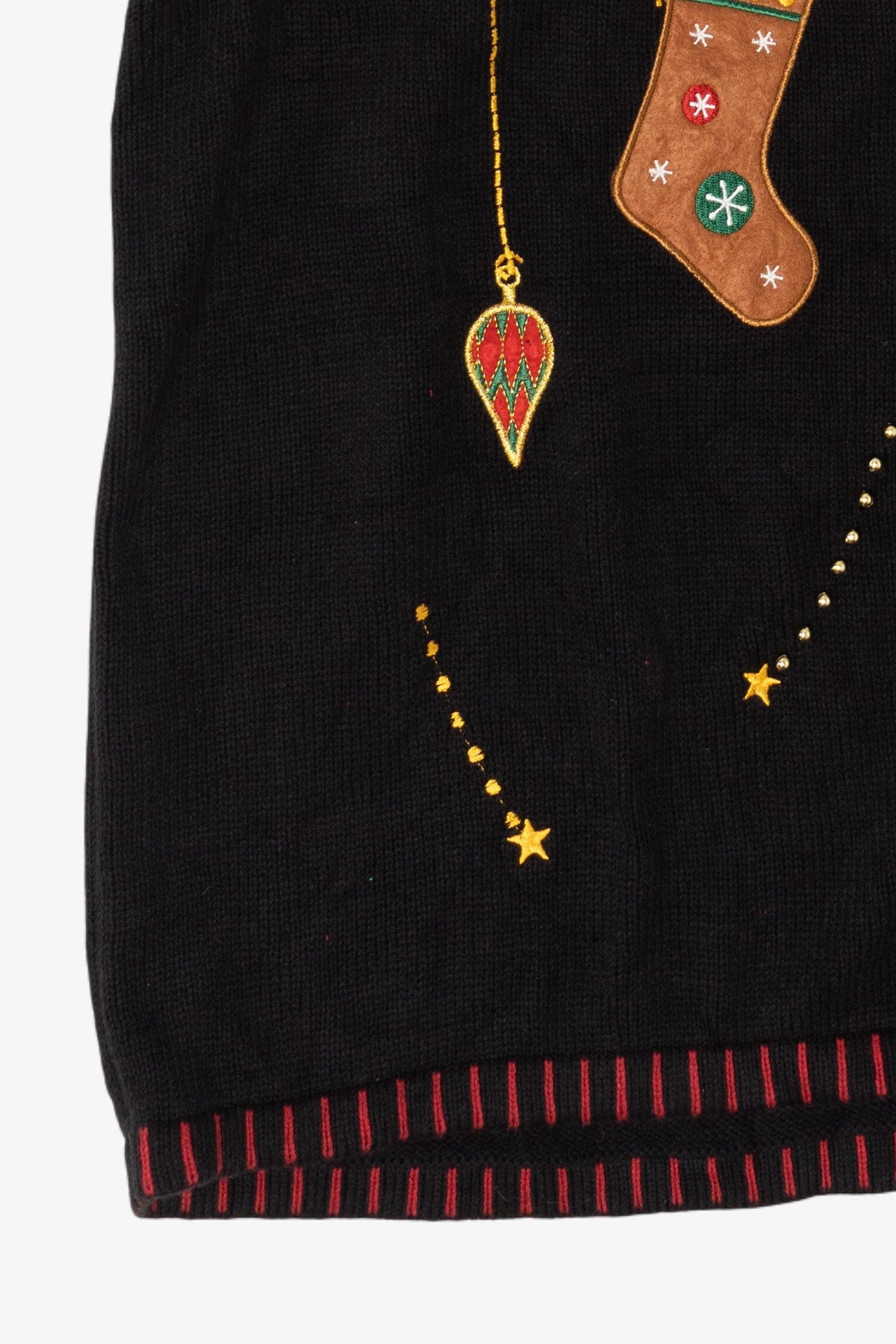 Vintage Stockings Ugly Christmas Vest (2000s)
