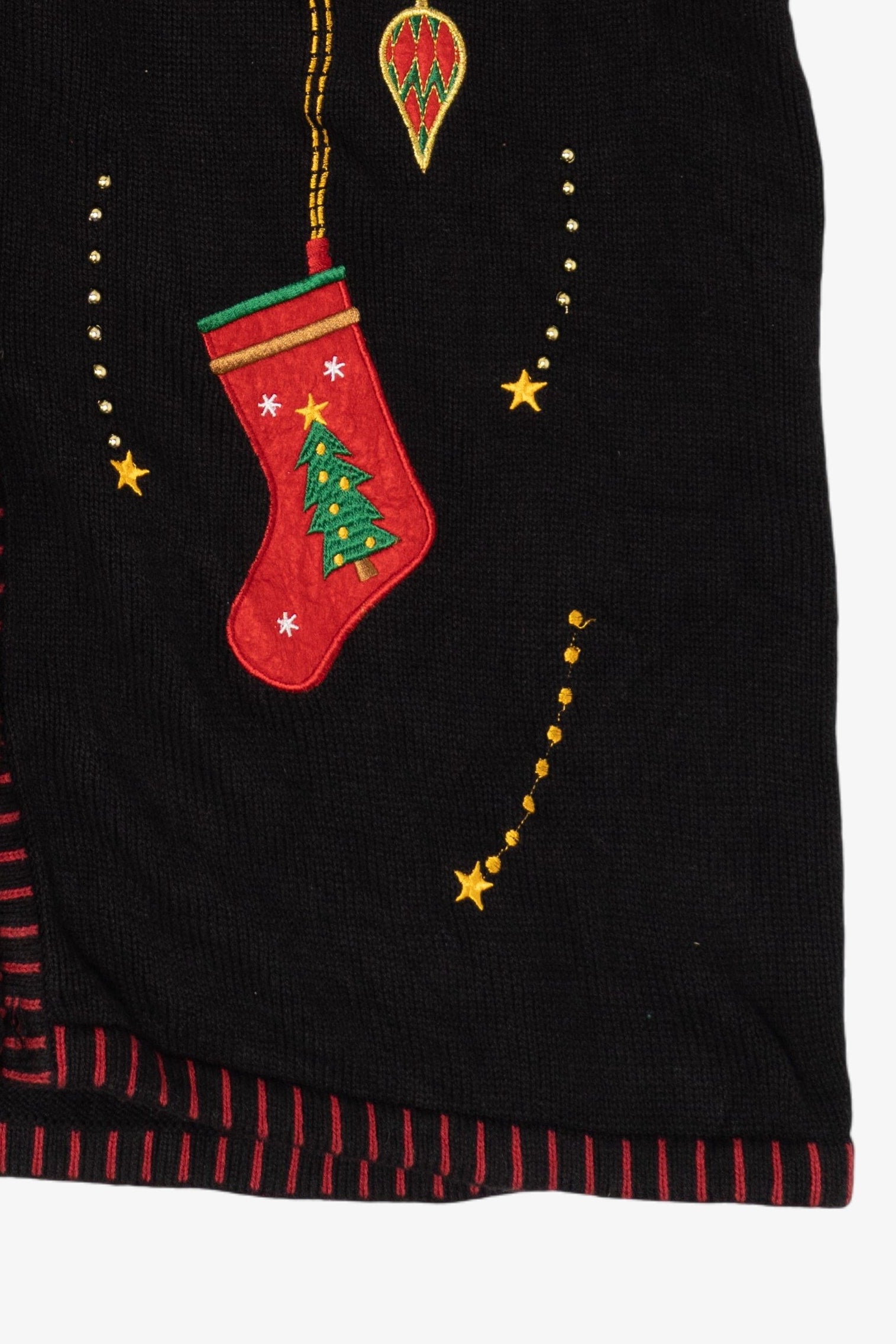 Vintage Stockings Ugly Christmas Vest (2000s)