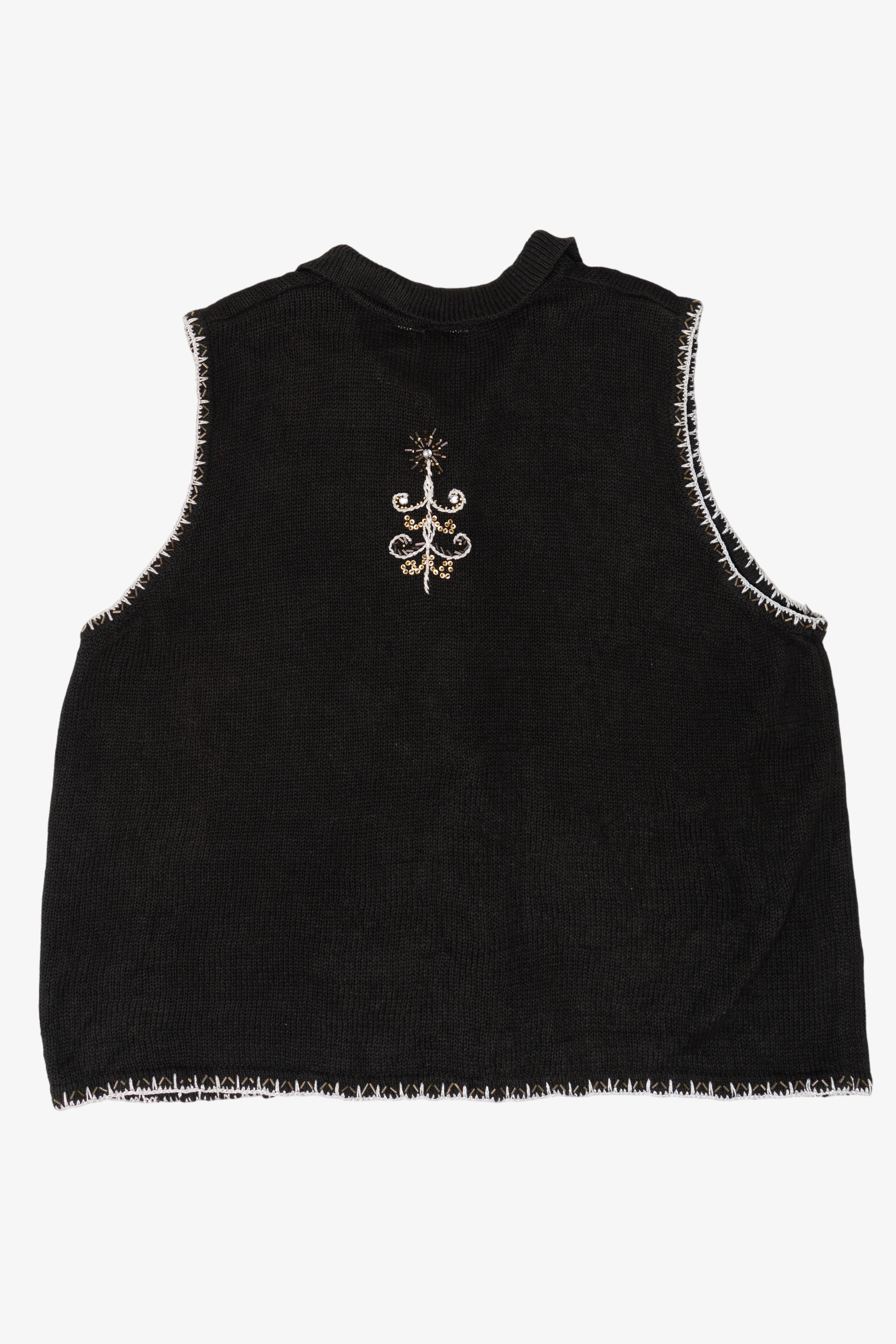 Vintage White Stag Ugly Christmas Vest (2000s)