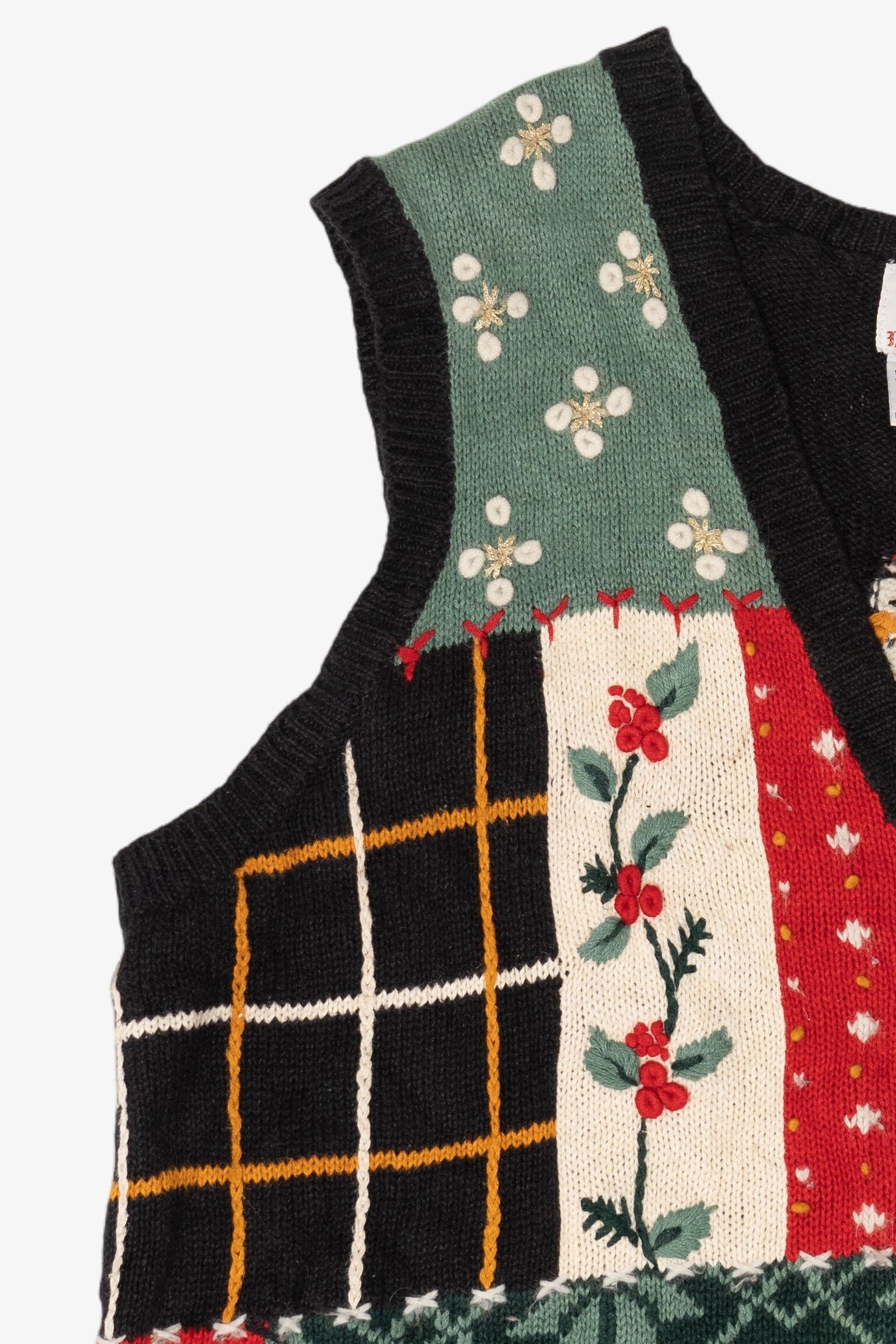 Vintage Nutcracker Ugly Christmas Vest (1990s)