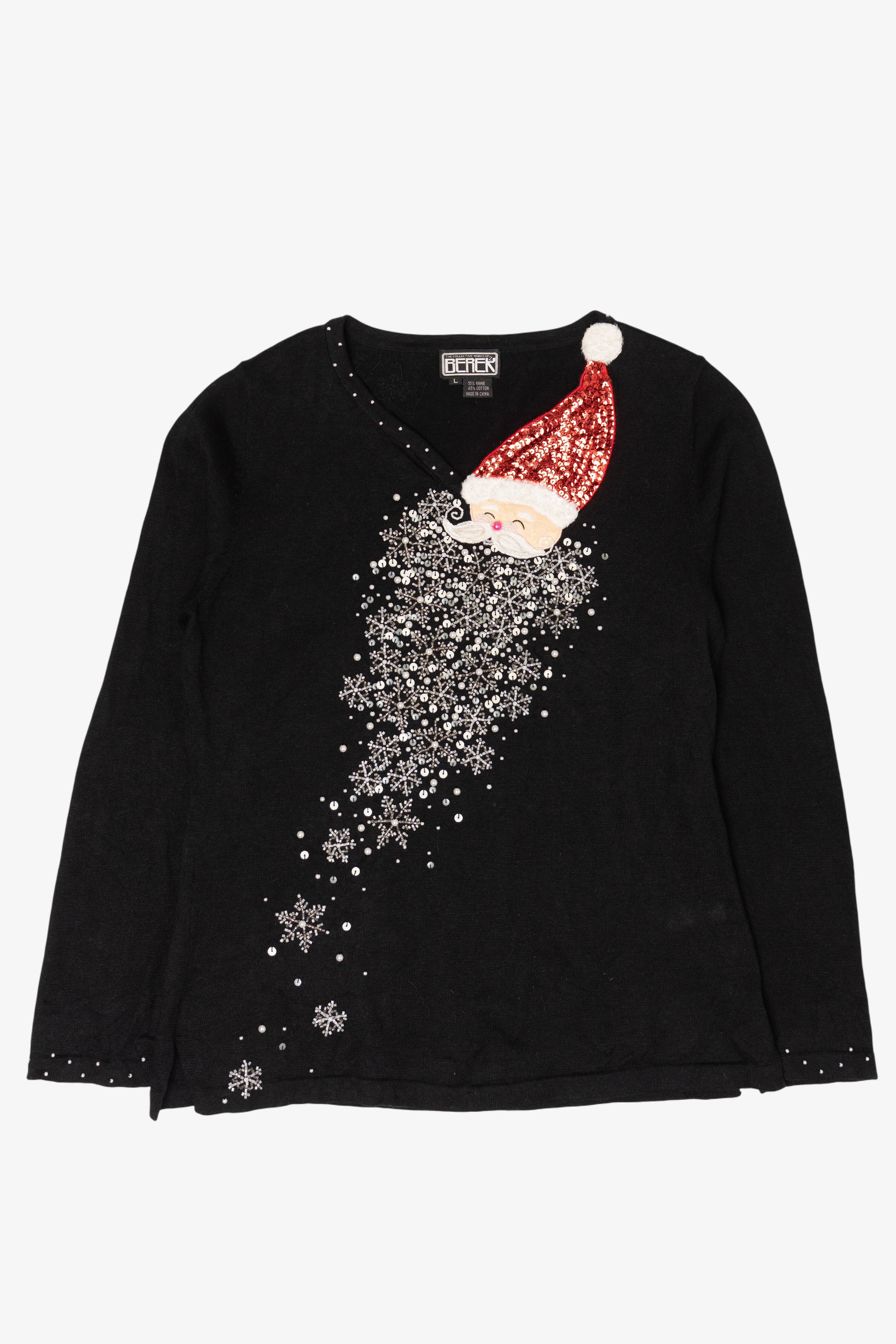 Vintage Berer Ugly Christmas Vest (2010s)