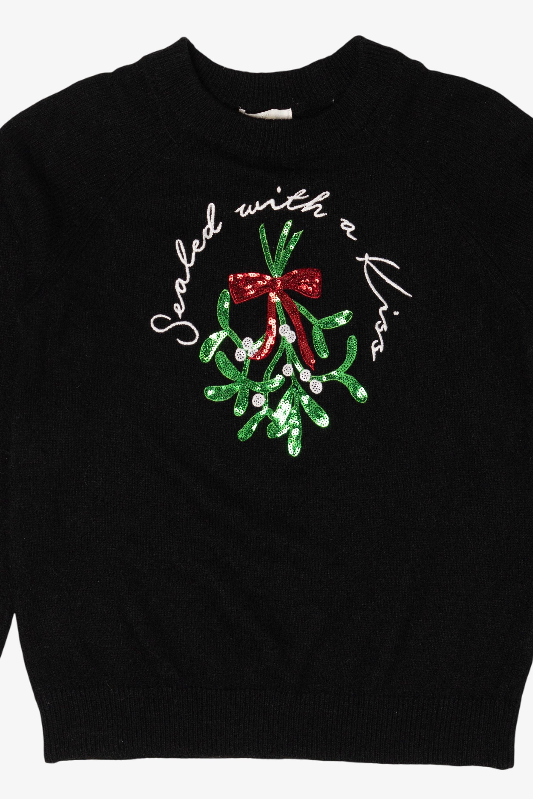 Modern "Sealed With A Kiss" Ugly Christmas Sweatshirts (2010s)