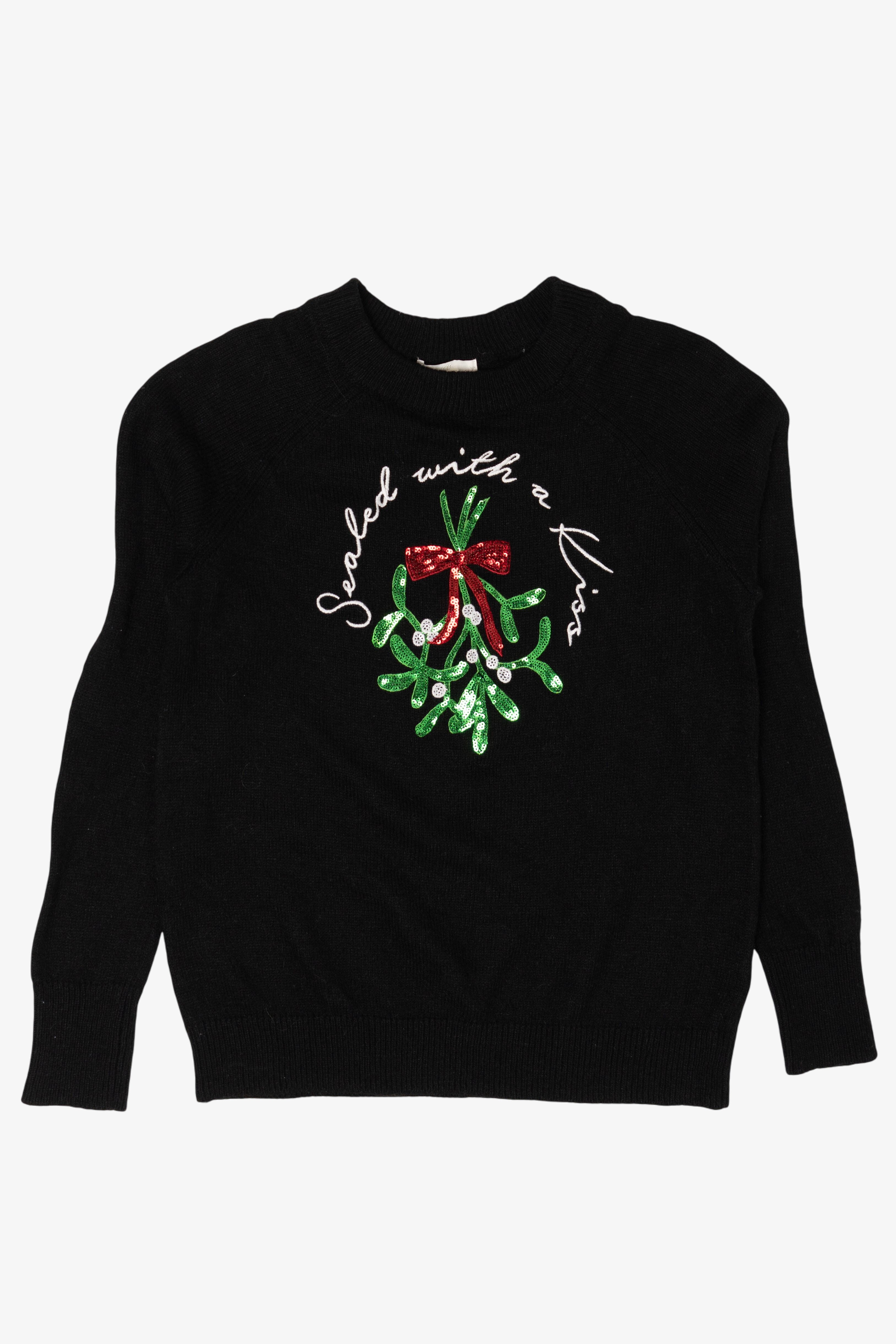 Modern "Sealed With A Kiss" Ugly Christmas Sweatshirts (2010s)