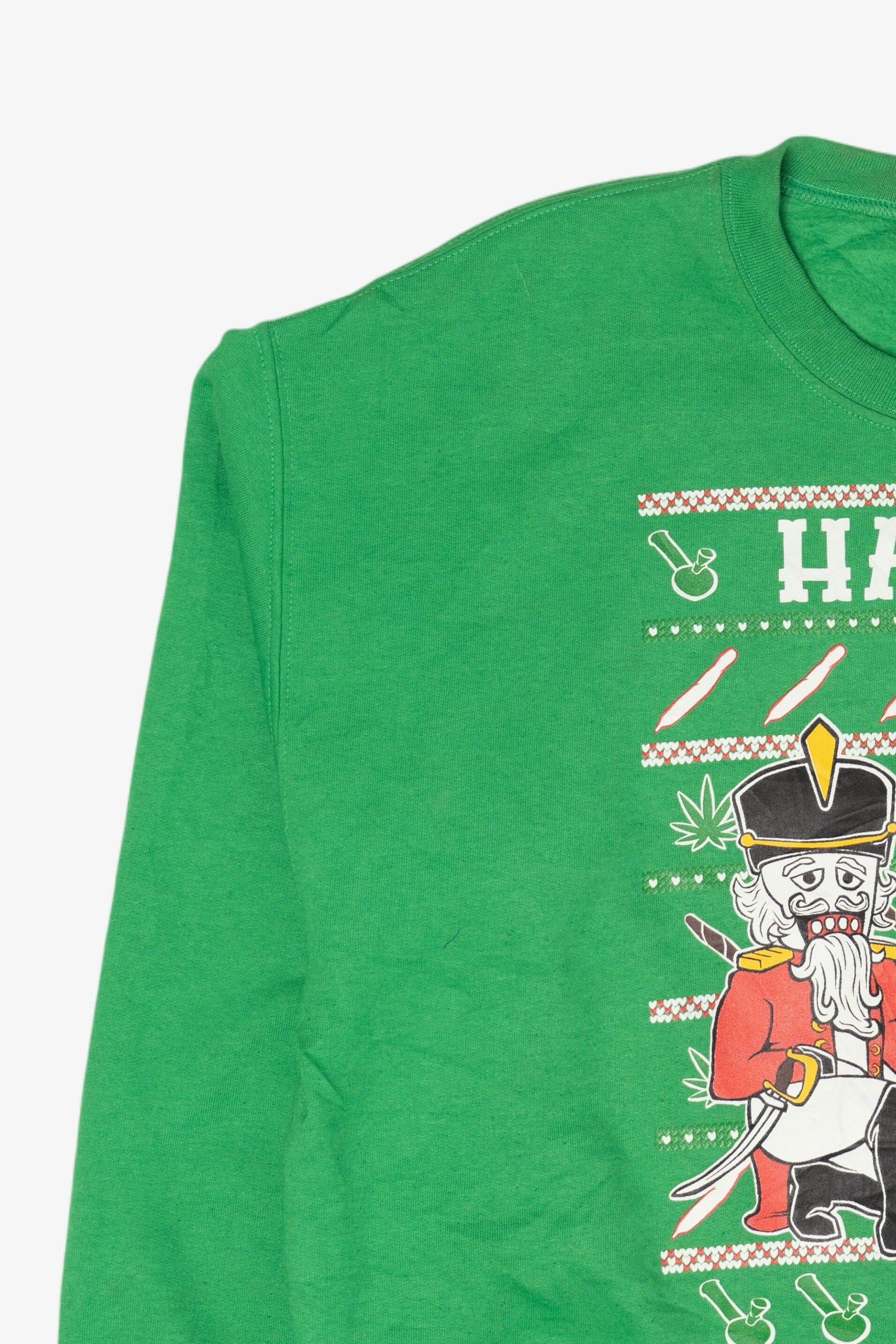 Modern "Happy Holiblaze" Ugly Christmas Sweatshirts (2010s)