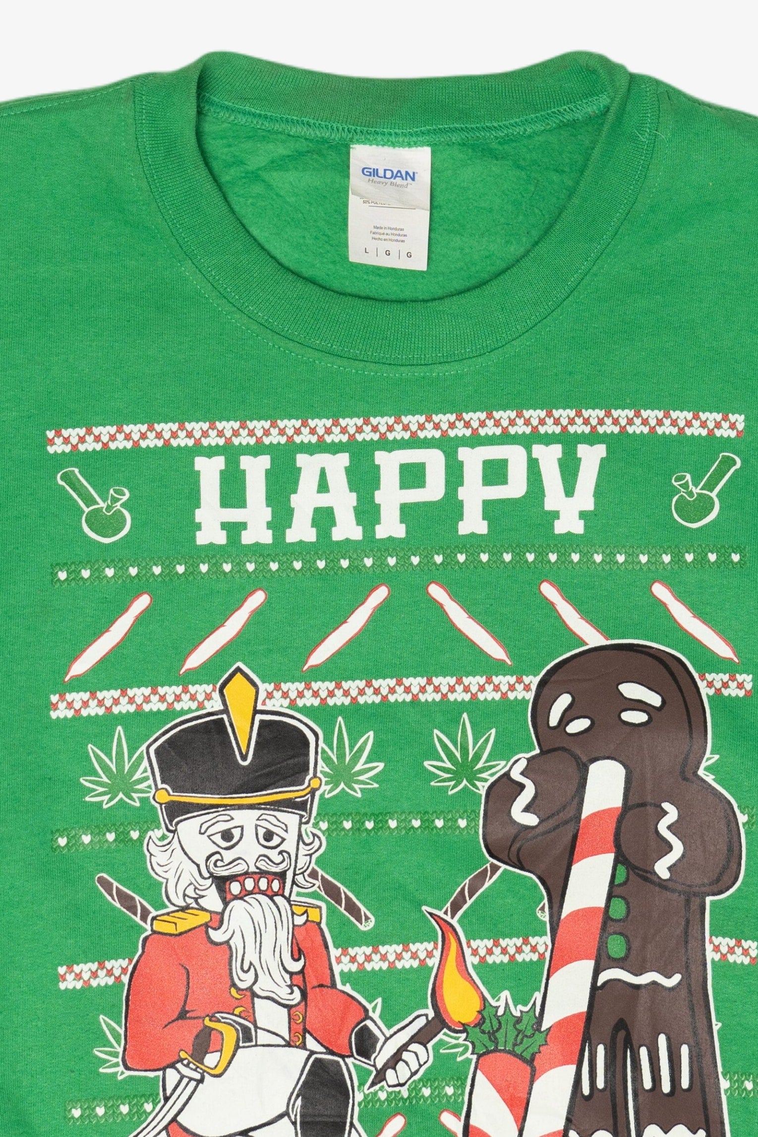 Modern "Happy Holiblaze" Ugly Christmas Sweatshirts (2010s)