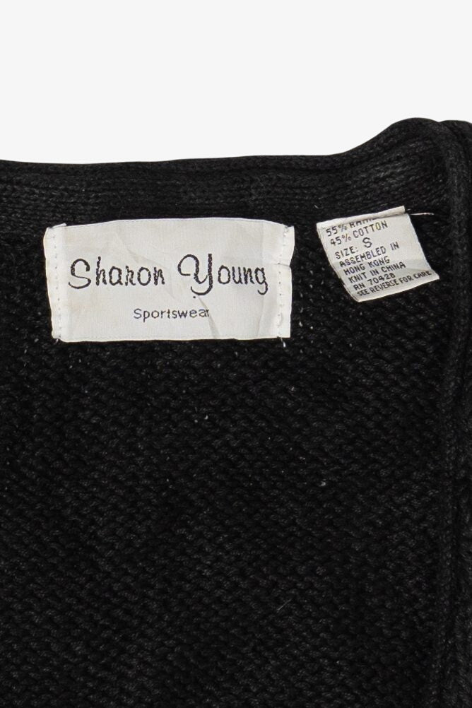 Vintage Sharon Young Ugly Christmas Vest (1990s)