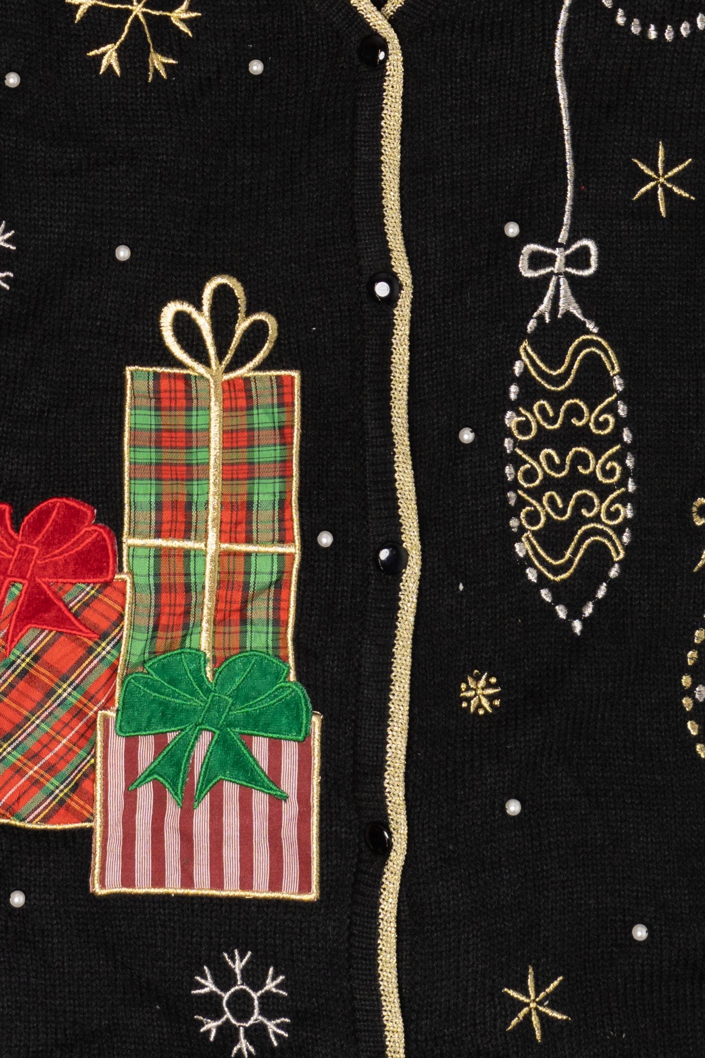 Vintage Ornaments Ugly Christmas Vest (2000s)