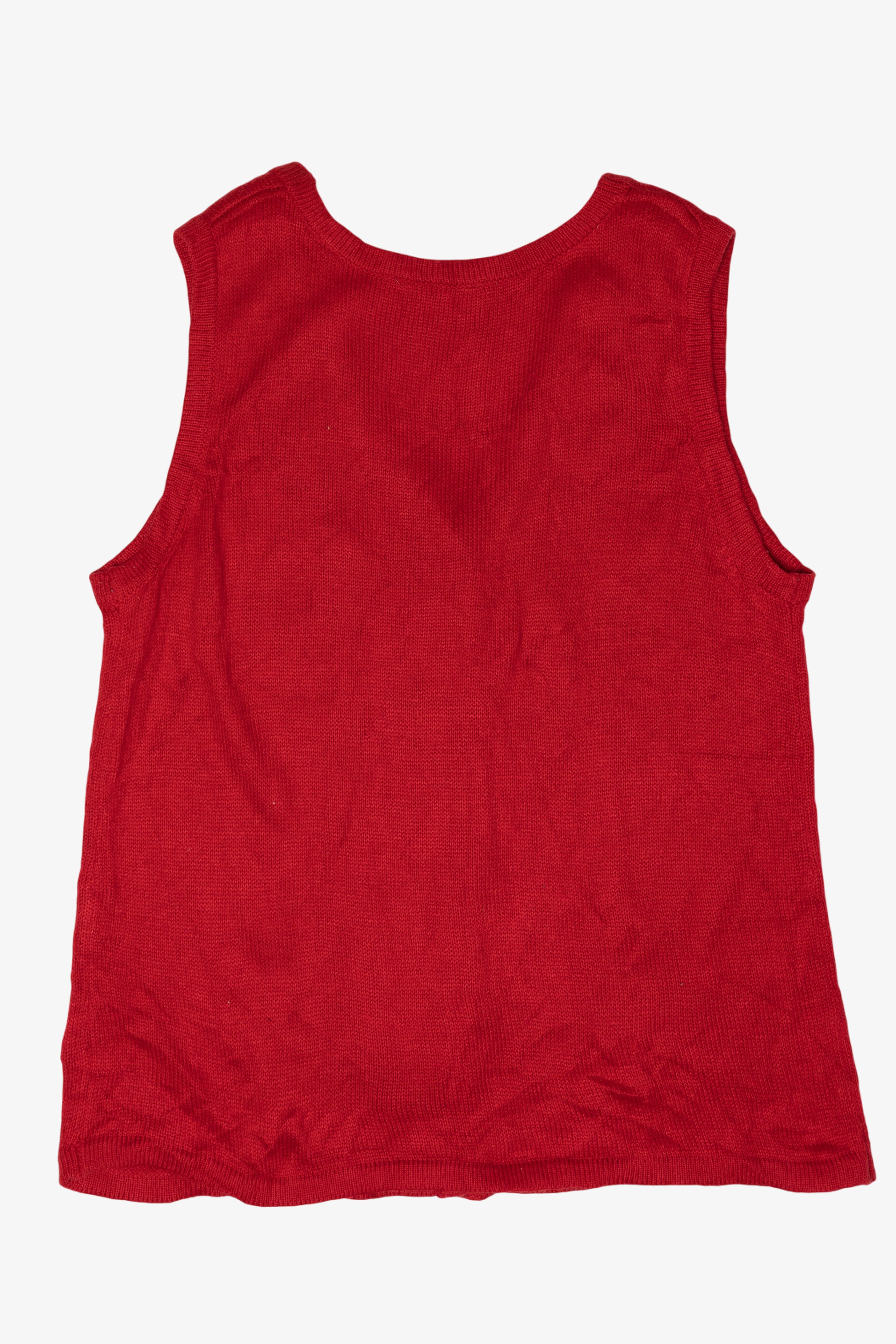 Vintage Snowmen Ugly Christmas Vest (2000s)