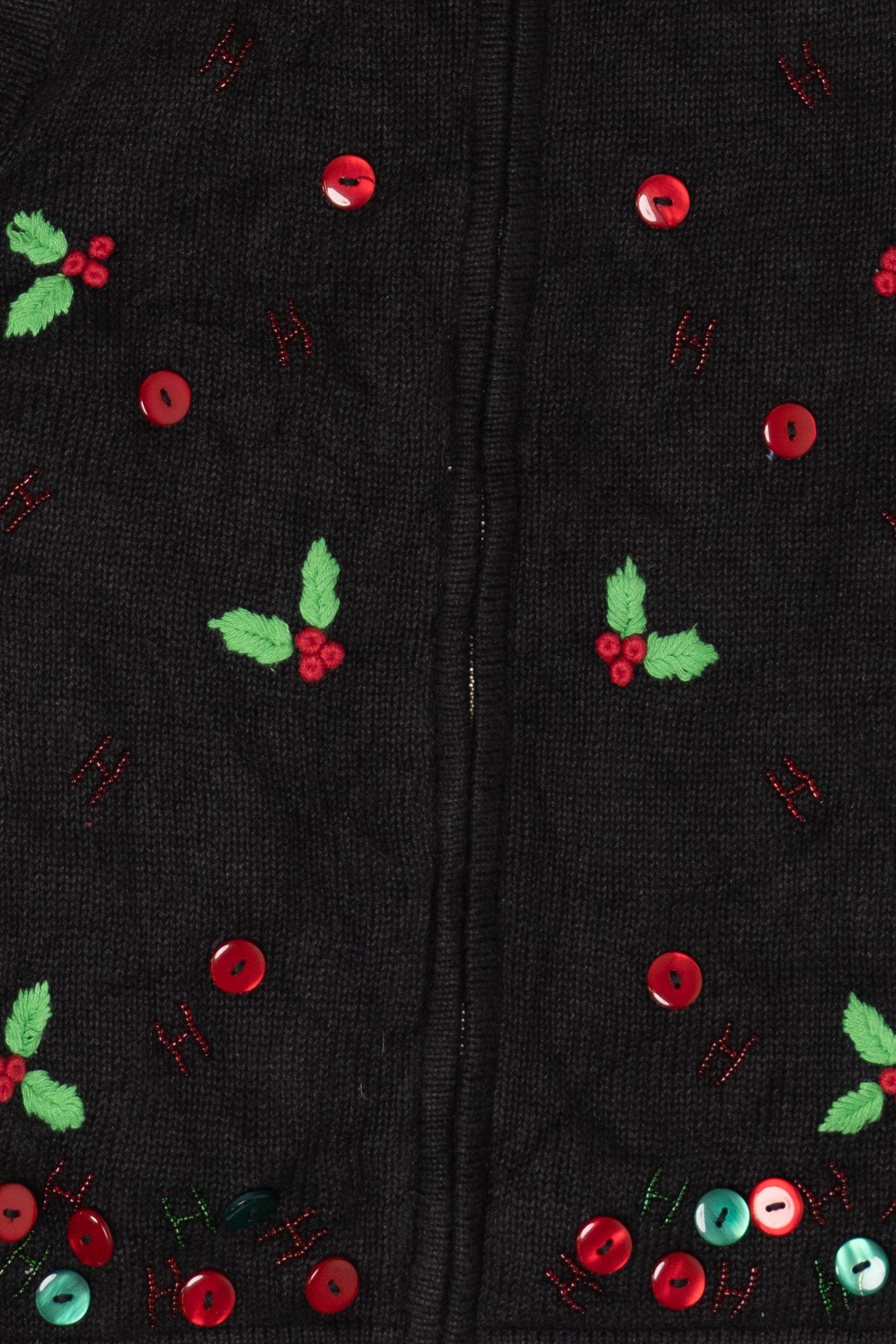 Vintage Bechamel Ugly Christmas Vest (2000s)