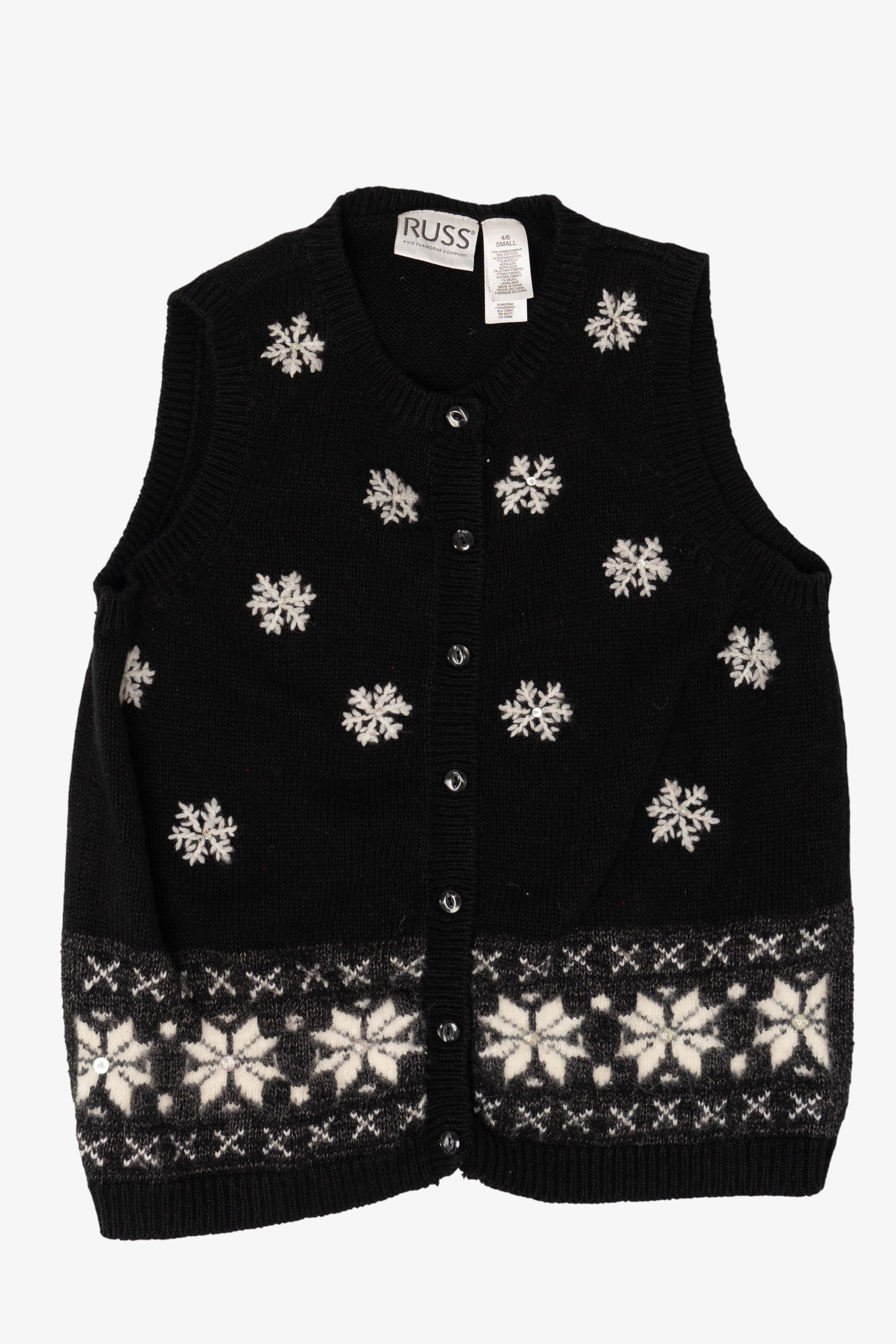 Vintage Russ Ugly Christmas Vest (2000s)