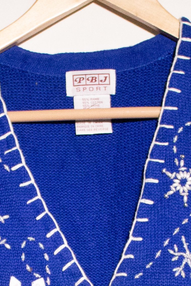 Vintage Polar Bears Ugly Christmas Vest (1990s)