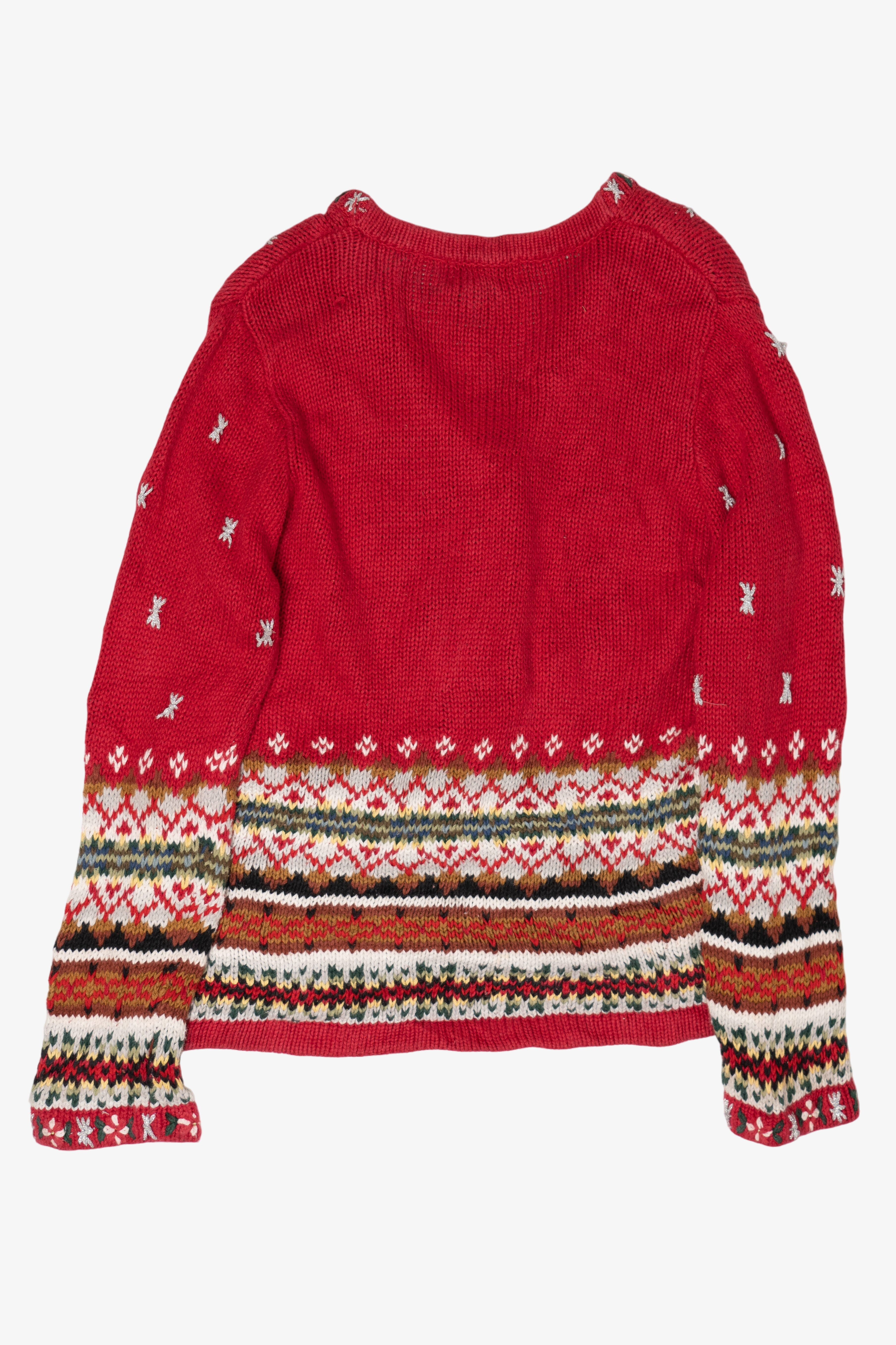 Vintage All Points Ugly Christmas Cardigan (1990s)