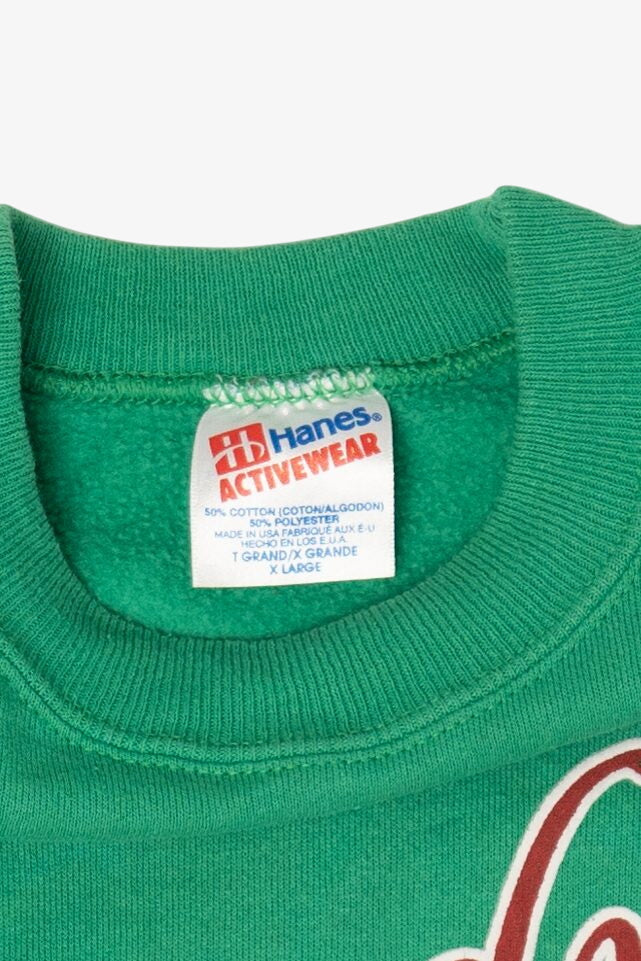Vintage "Grandma is The Next Best Thing To Santa" Ugly Christmas Sweater (1990s)
