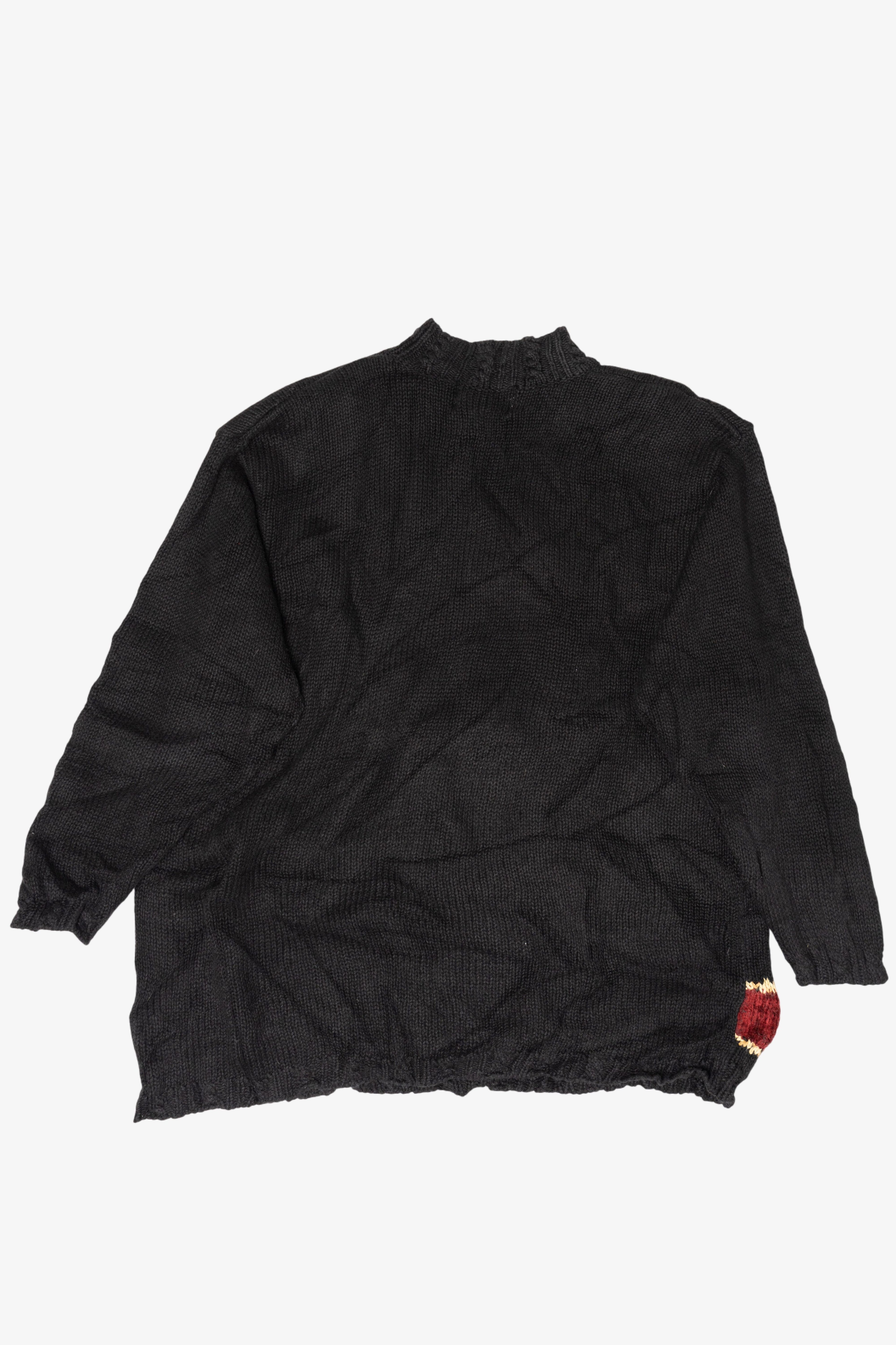 Vintage Tiara Santa Ugly Christmas Pullover (1990s)