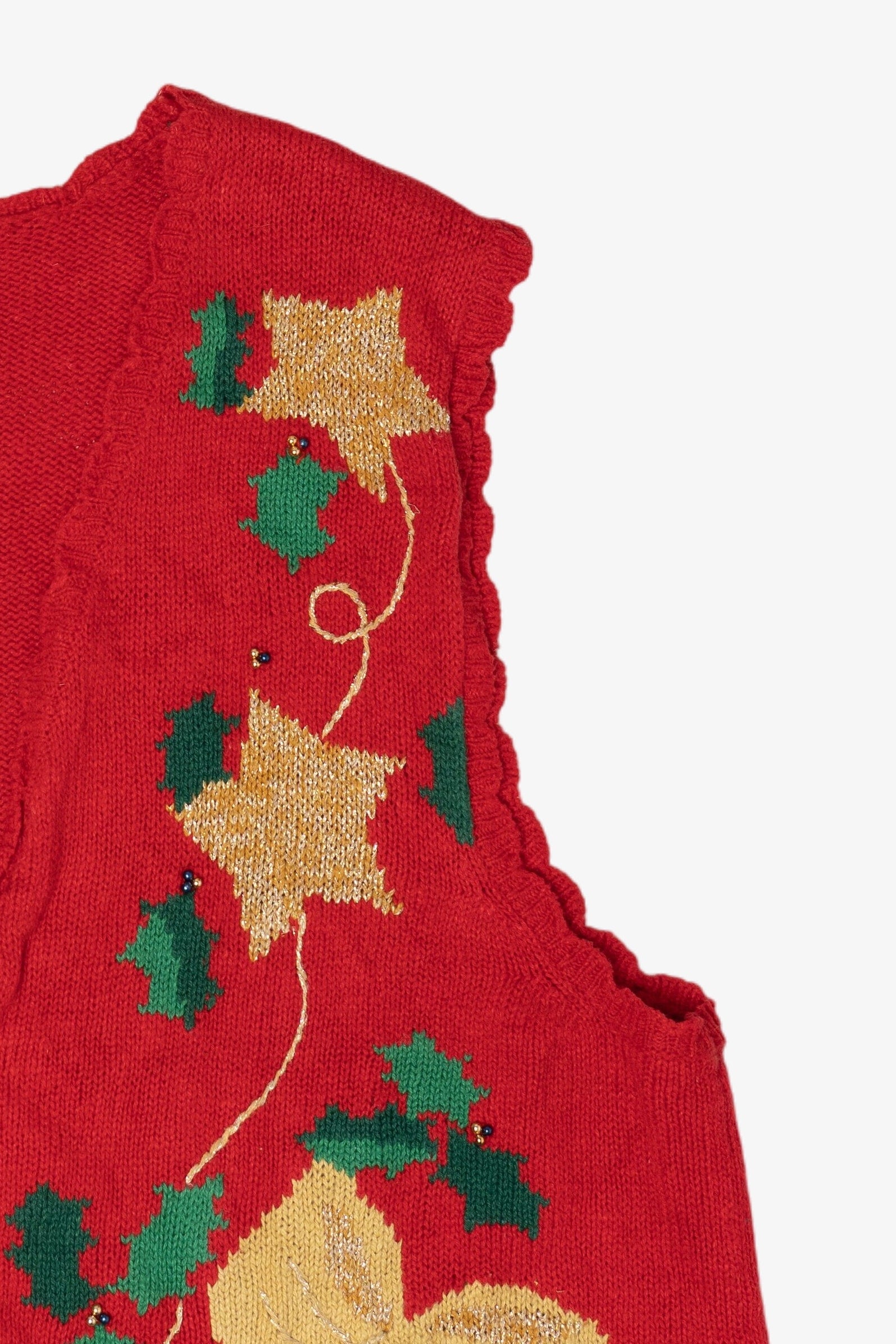 Vintage Panther Ugly Christmas Vest (1990s)