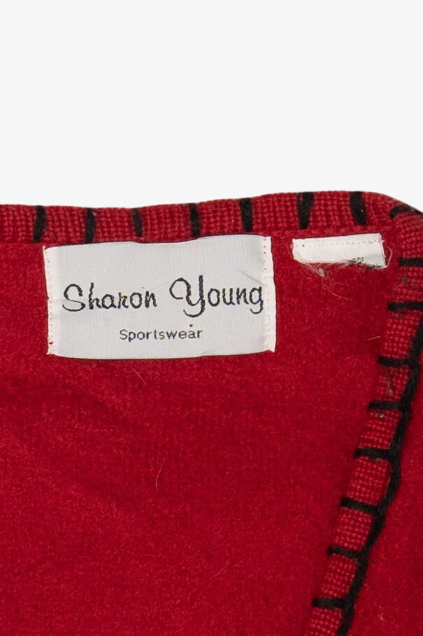 Vintage Sharon Young Ugly Christmas Vest (2000s)