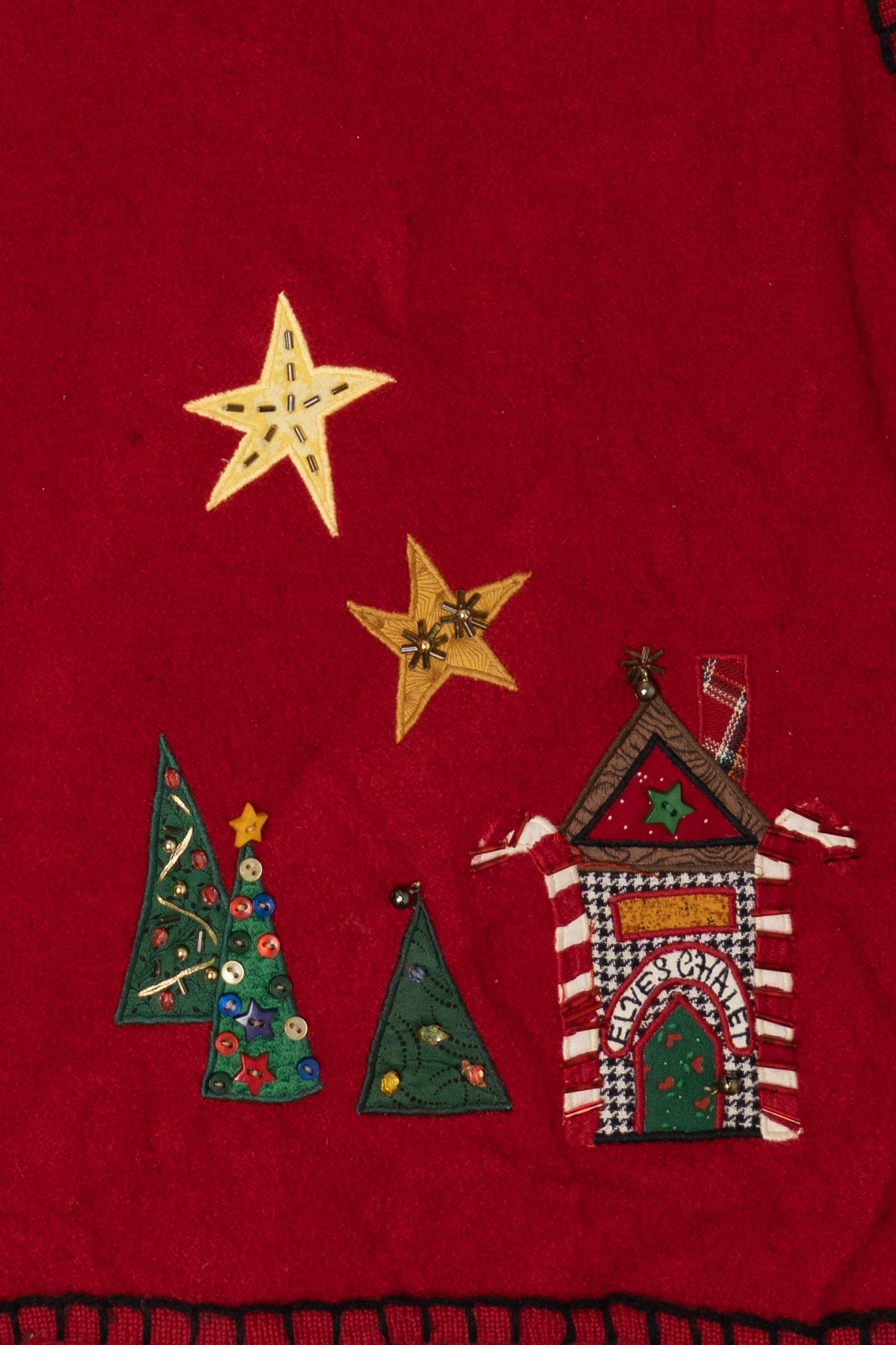 Vintage Sharon Young Ugly Christmas Vest (2000s)