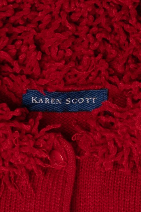 Vintage Karen Scott Penguins On Ice Ugly Christmas Cardigan (2000s)