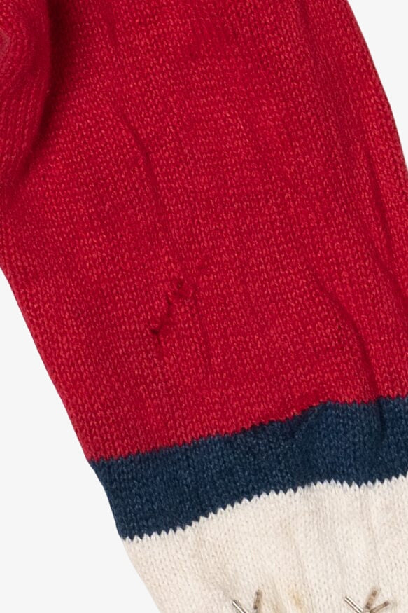 Vintage Sarah Bentley Snowmen Ugly Christmas Cardigan (1990s)