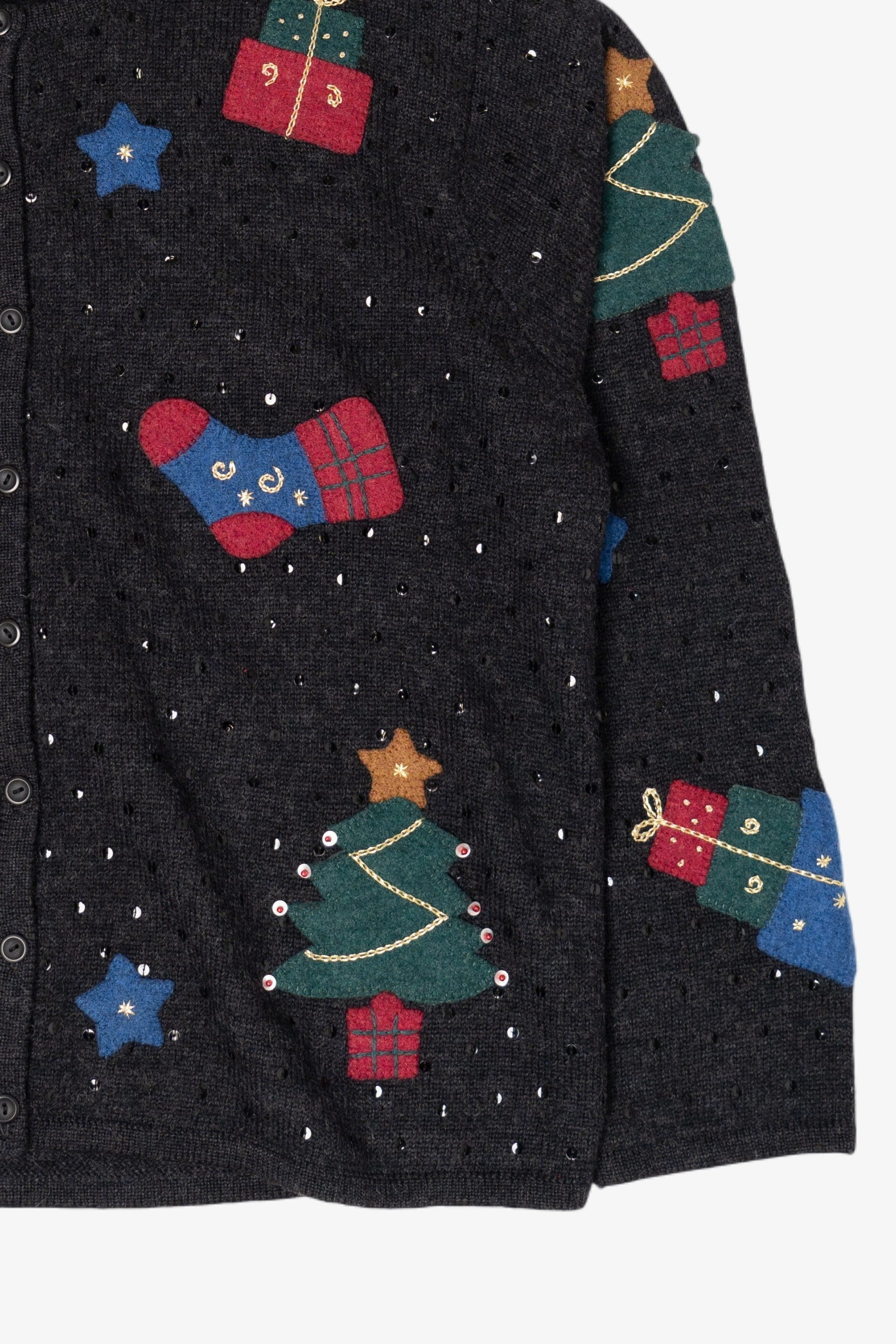 Vintage Talbots Ugly Christmas Cardigan (1990s)