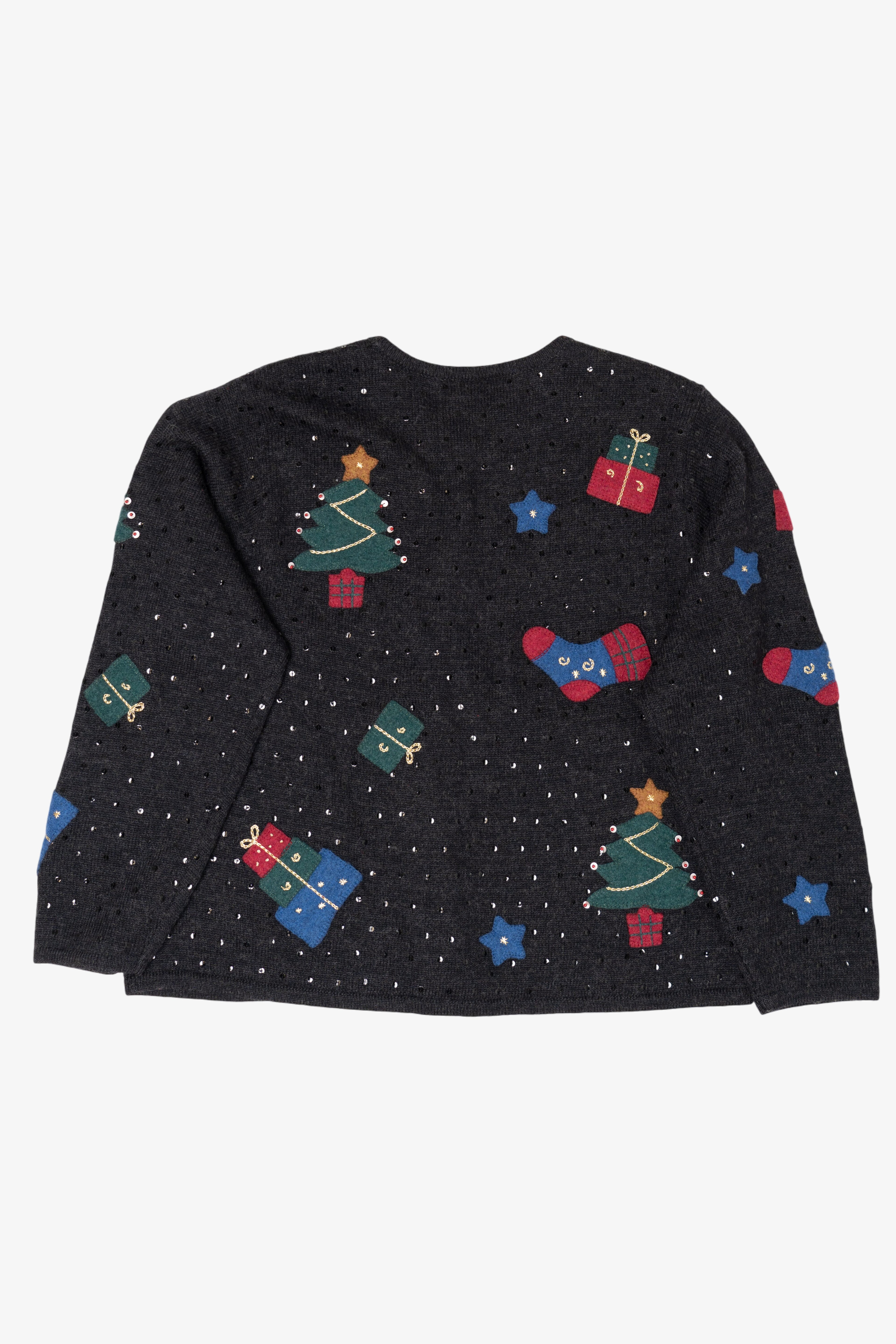 Vintage Talbots Ugly Christmas Cardigan (1990s)