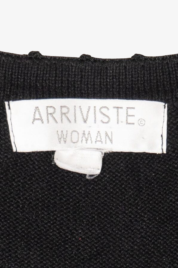 Vintage Arriviste Ugly Christmas Vest (2000s)