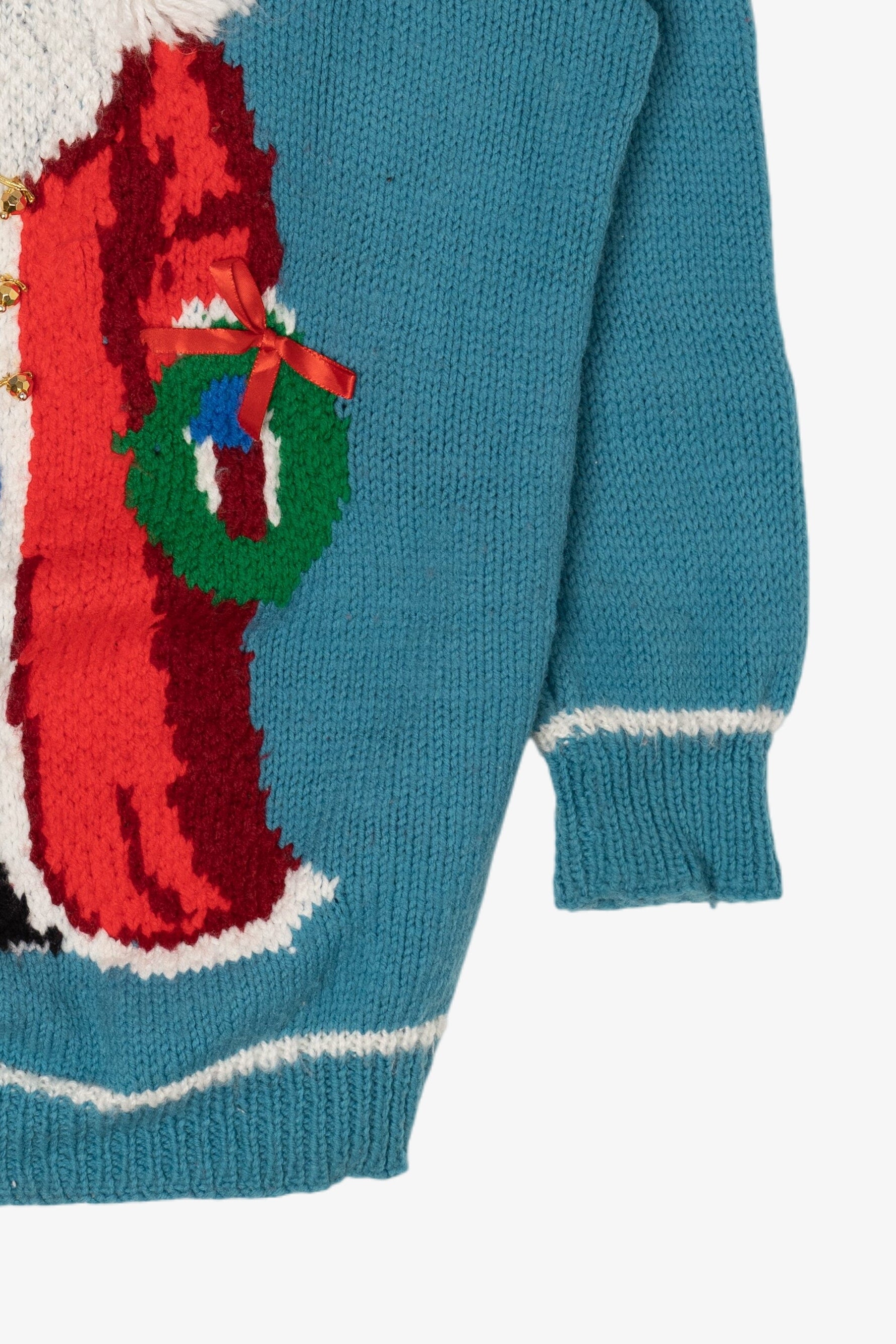 Vintage Santa Ugly Christmas Sweater (1990s)