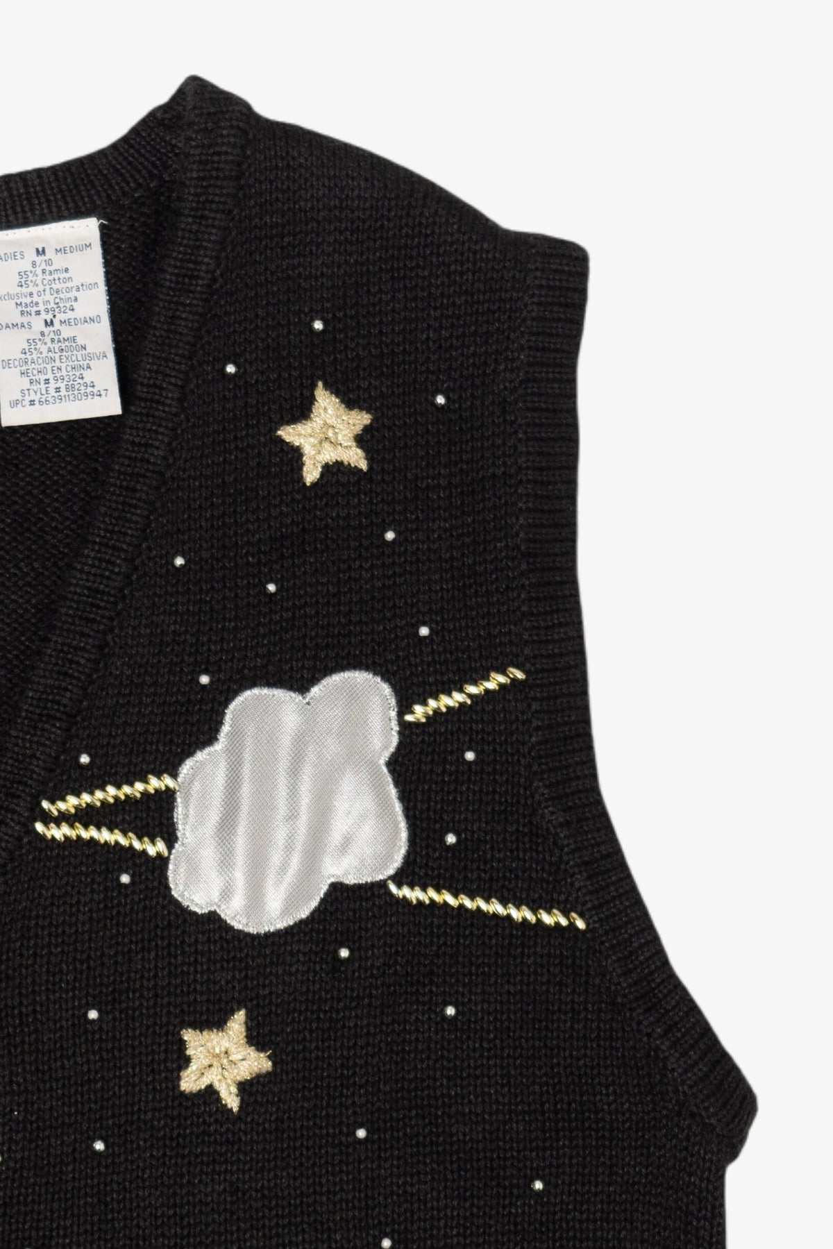 Vintage Bobbie Brooks Angels Ugly Christmas Vest (1990s)