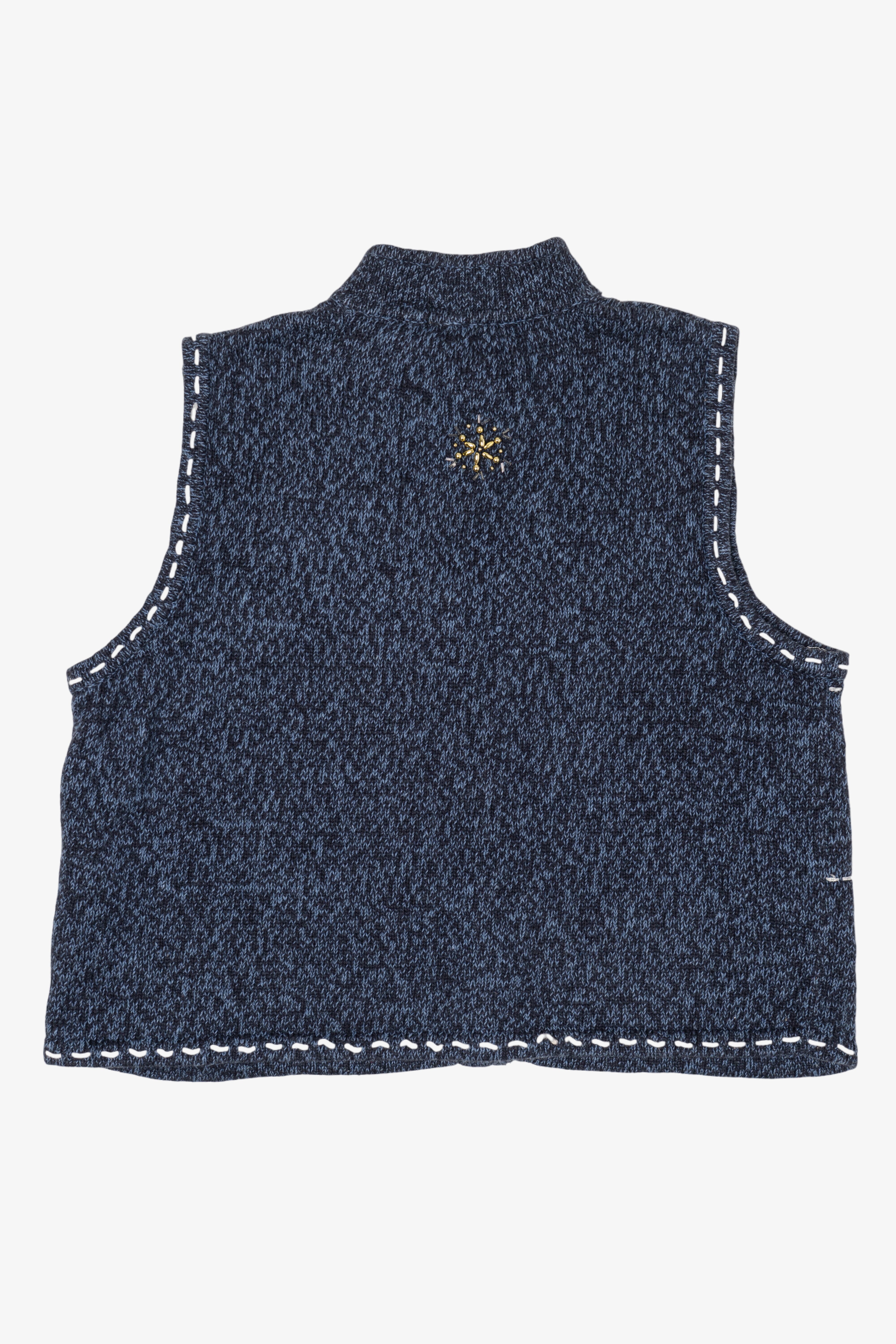 Vintage Erika Ugly Christmas Vest (1990s)