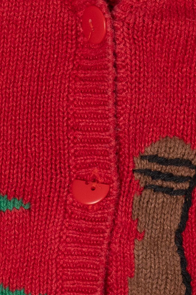 Vintage Red Capacity Ugly Christmas Vest (1990s)