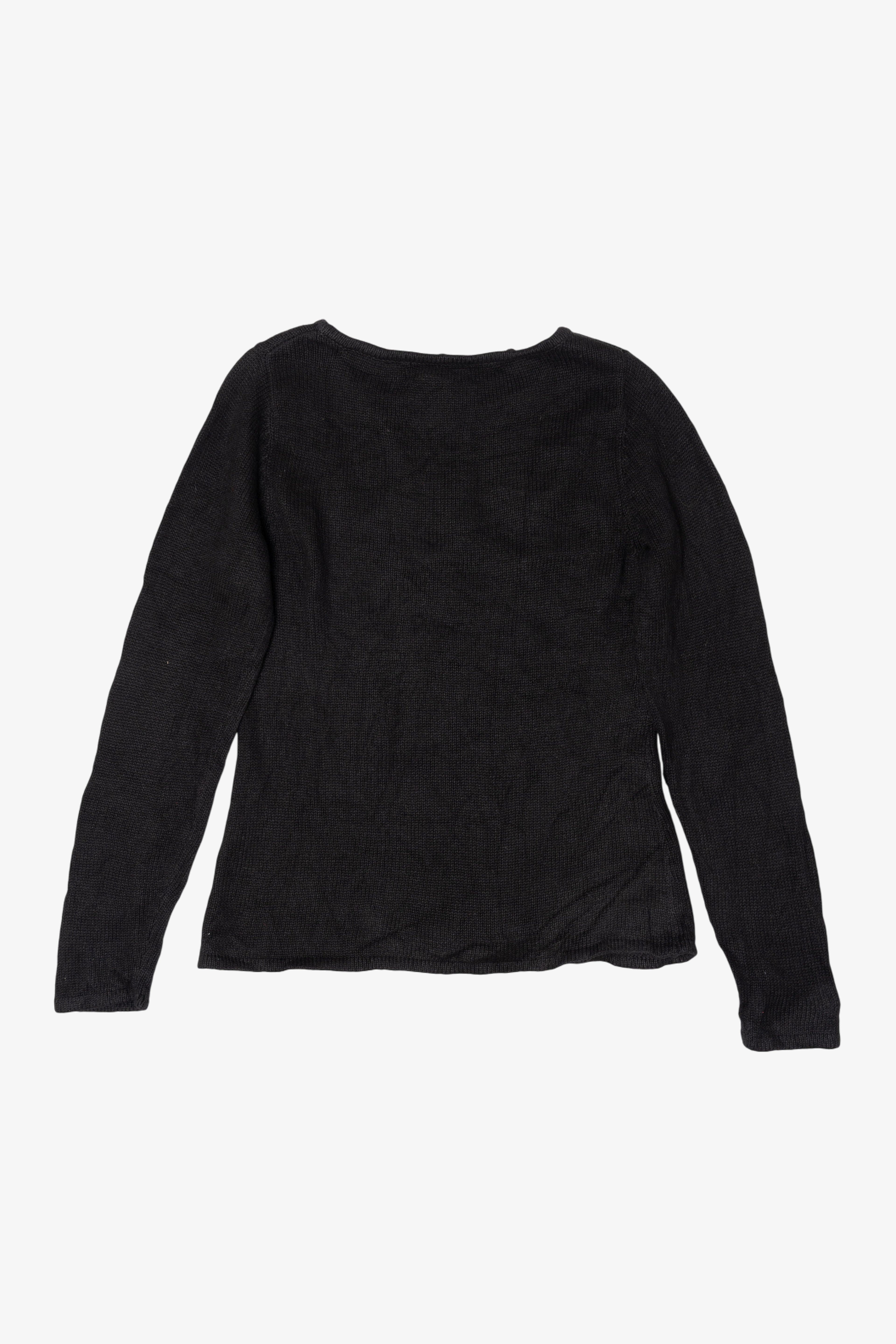 Vintage Y2k Lightweight Kikit Animal Print Stars Ugly Christmas Pullover (2000s)