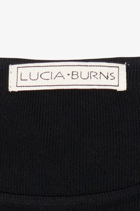 Vintage Black Lucia Burns Ornament Tree Ugly Christmas Pullover (2000s)