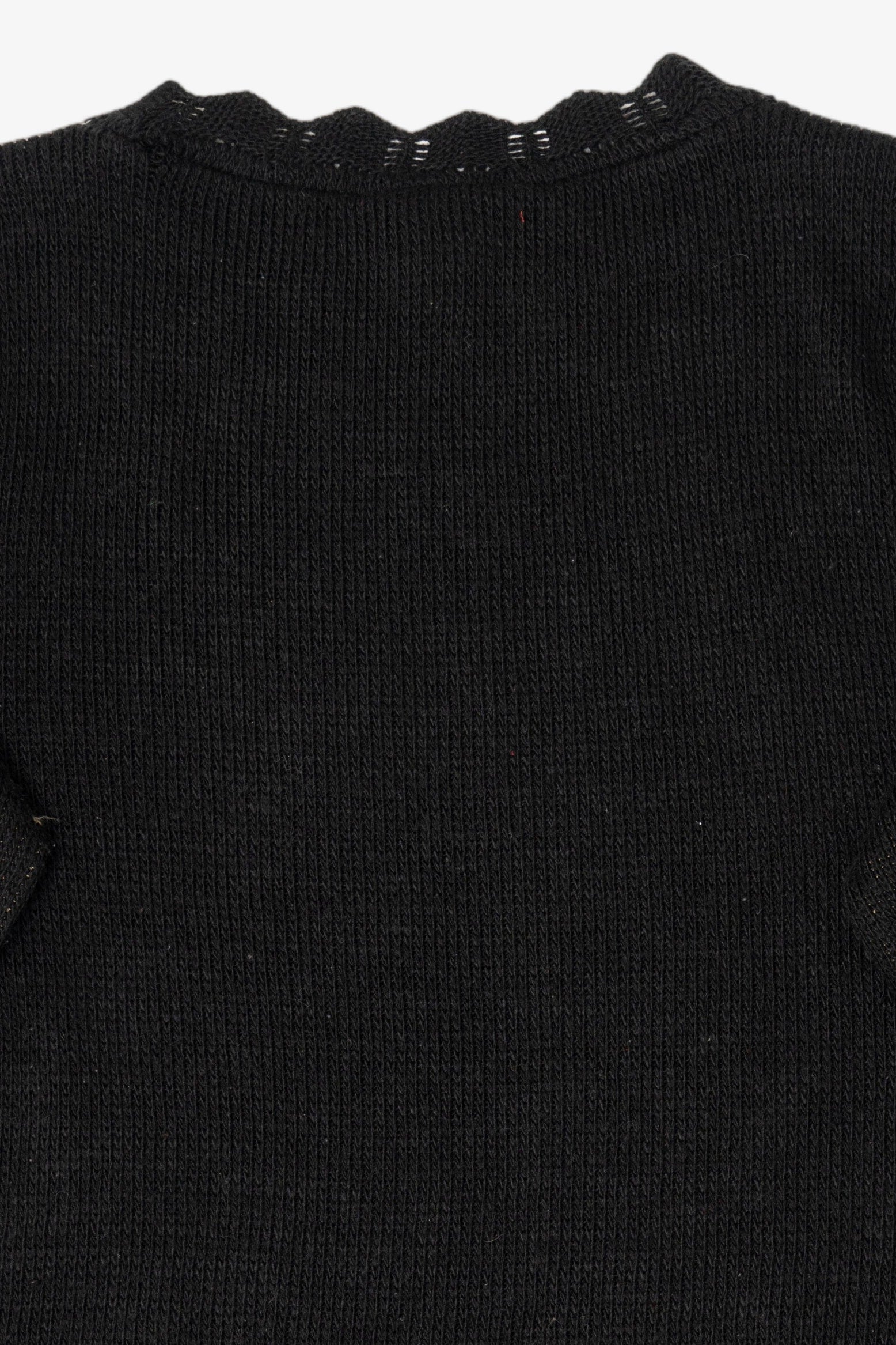 Vintage Black Holiday Time Ugly Christmas Pullover (1980s)